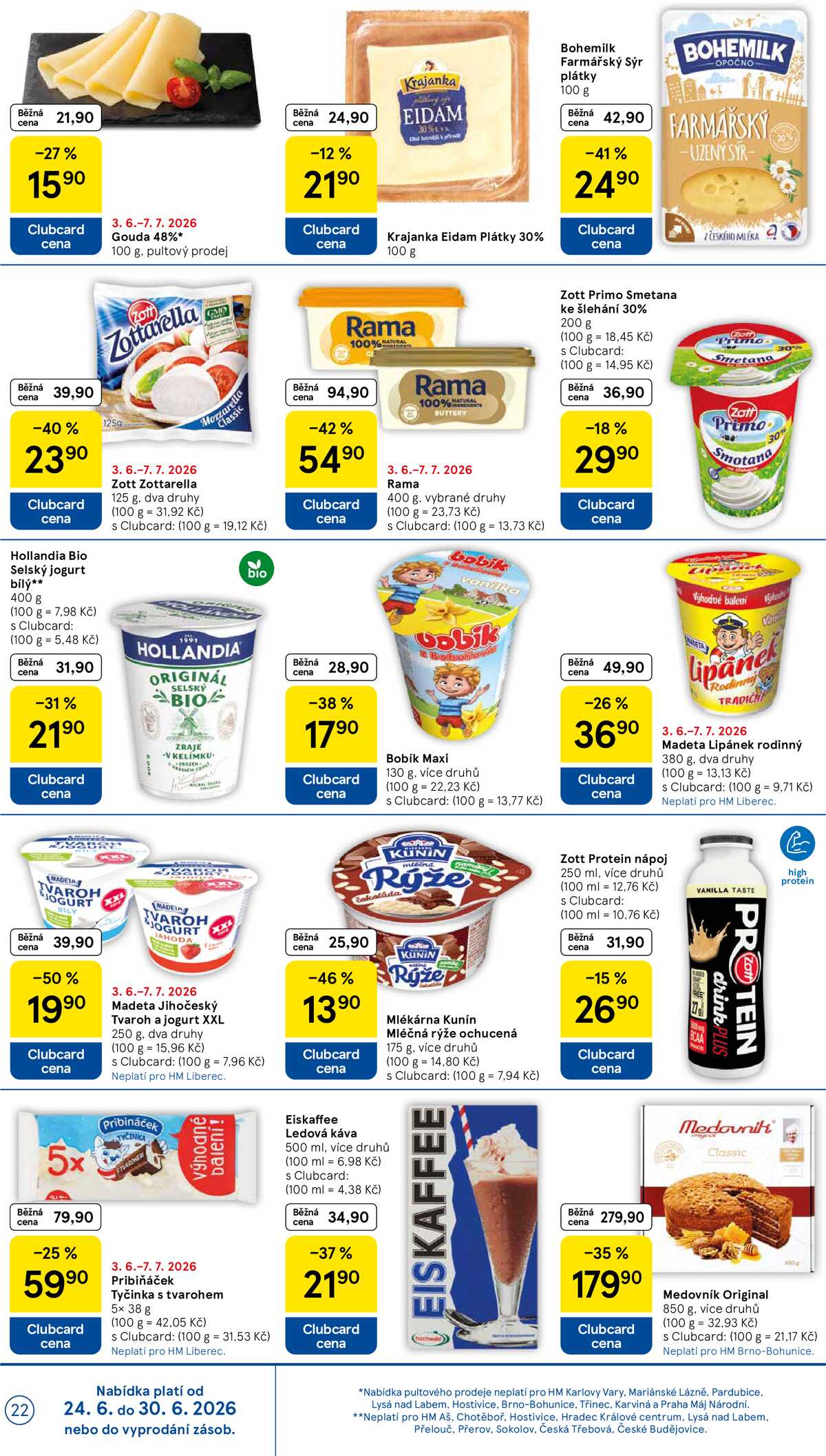Tesco malé hypermarkety od 24.6. do 30.6.2026 strana 22