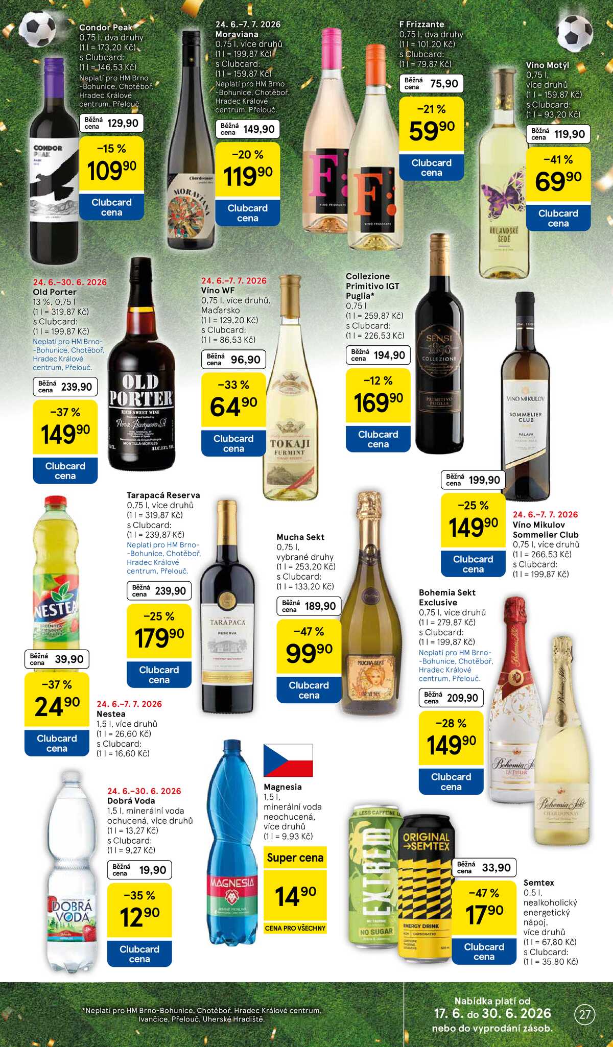 Tesco malé hypermarkety od 24.6. do 30.6.2026 strana 27