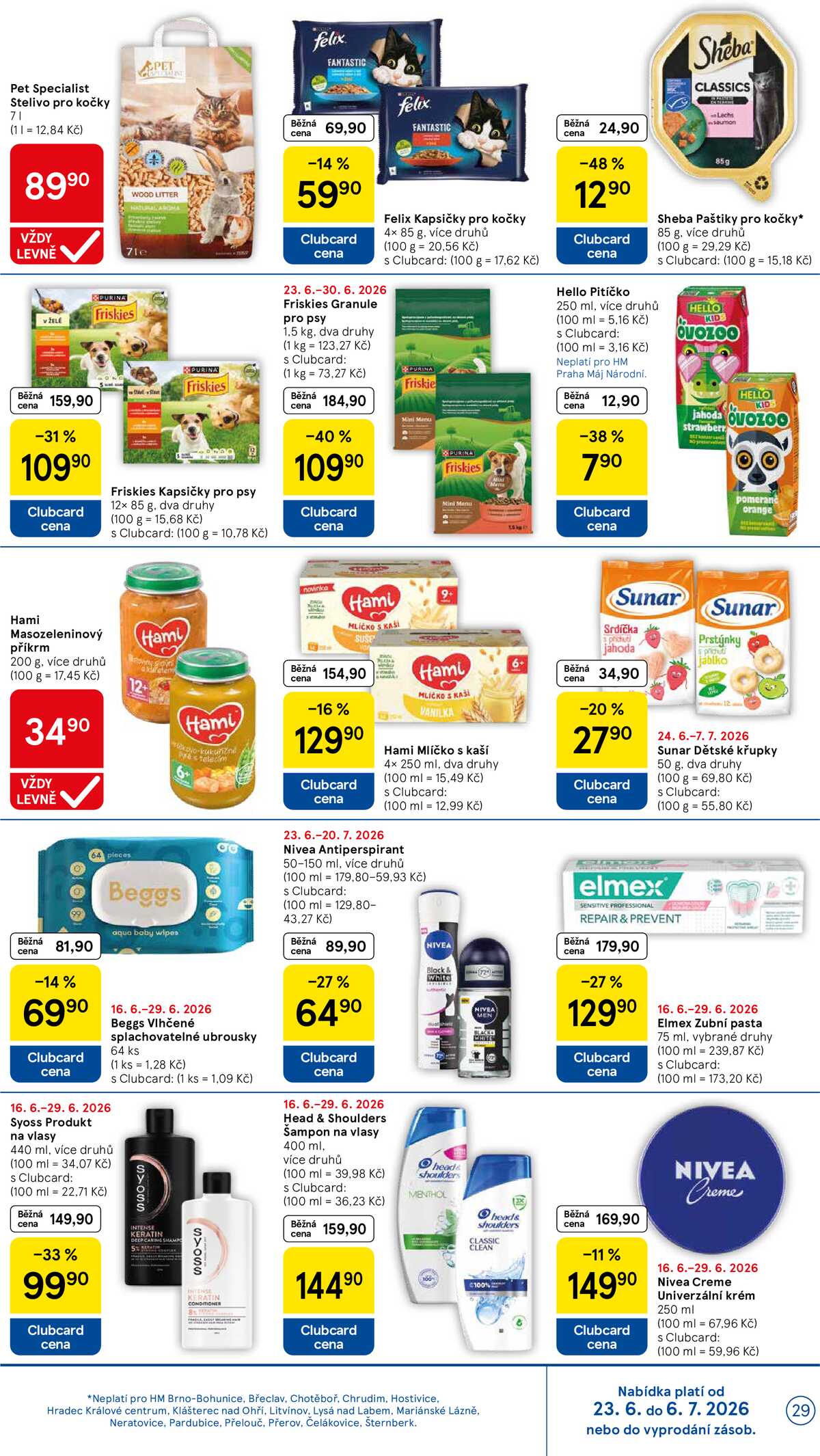 Tesco malé hypermarkety od 24.6. do 30.6.2026 strana 29