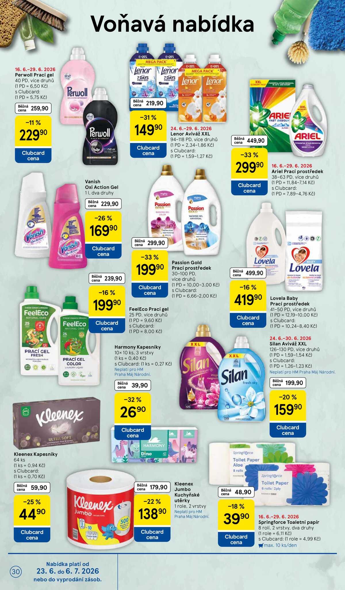 Tesco malé hypermarkety od 24.6. do 30.6.2026 strana 30