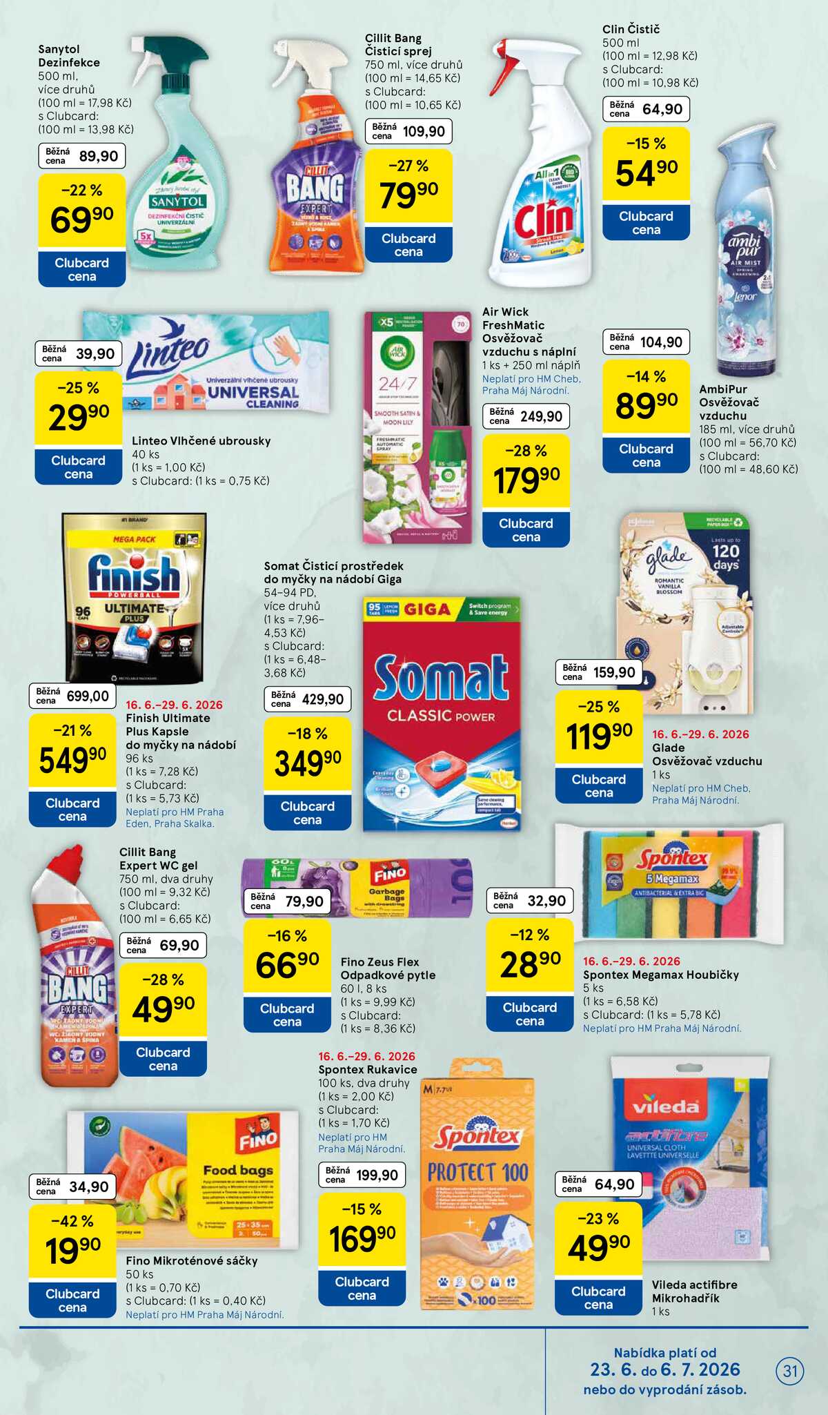 Tesco malé hypermarkety od 24.6. do 30.6.2026 strana 31