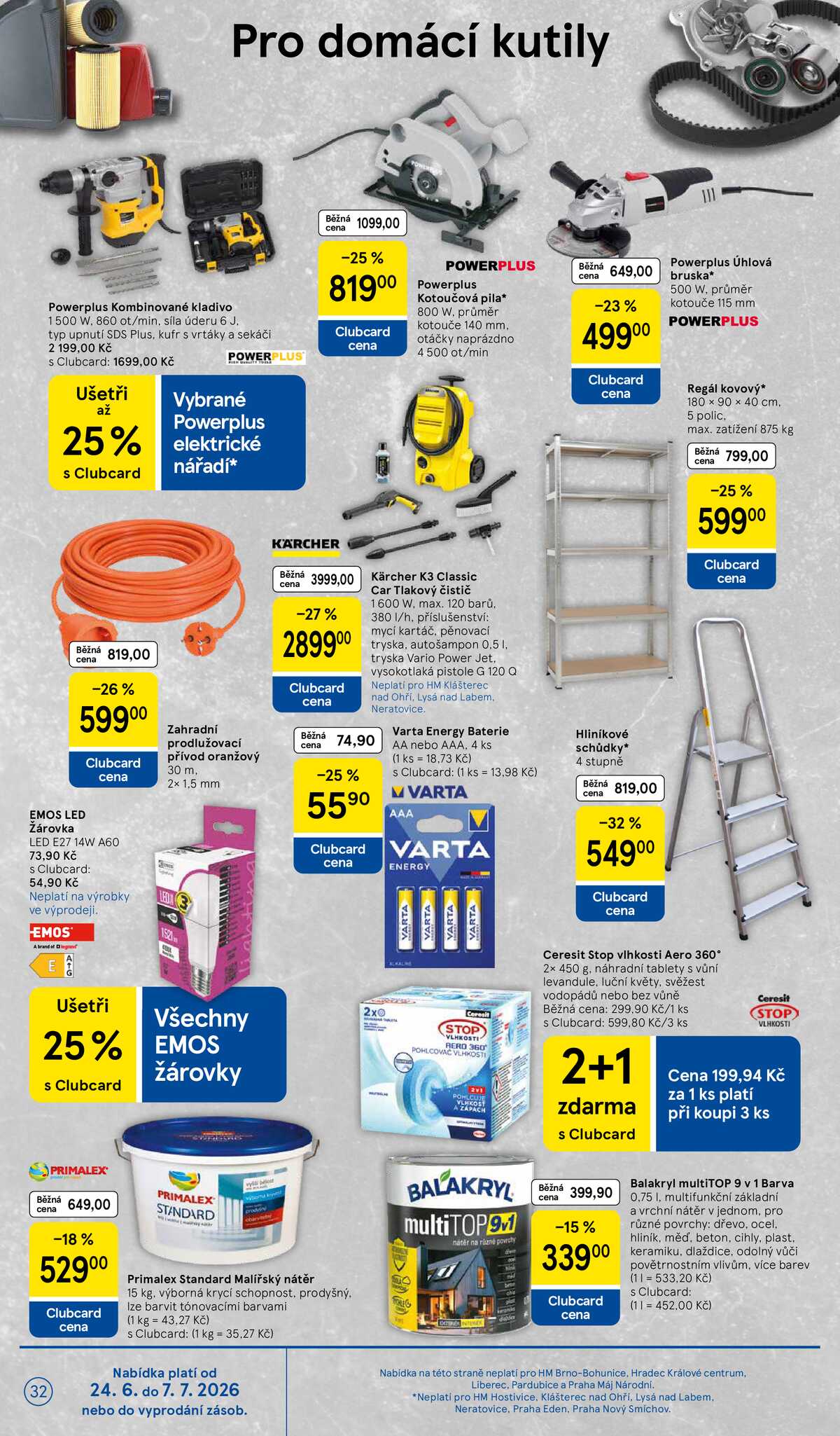 Tesco malé hypermarkety od 24.6. do 30.6.2026 strana 32