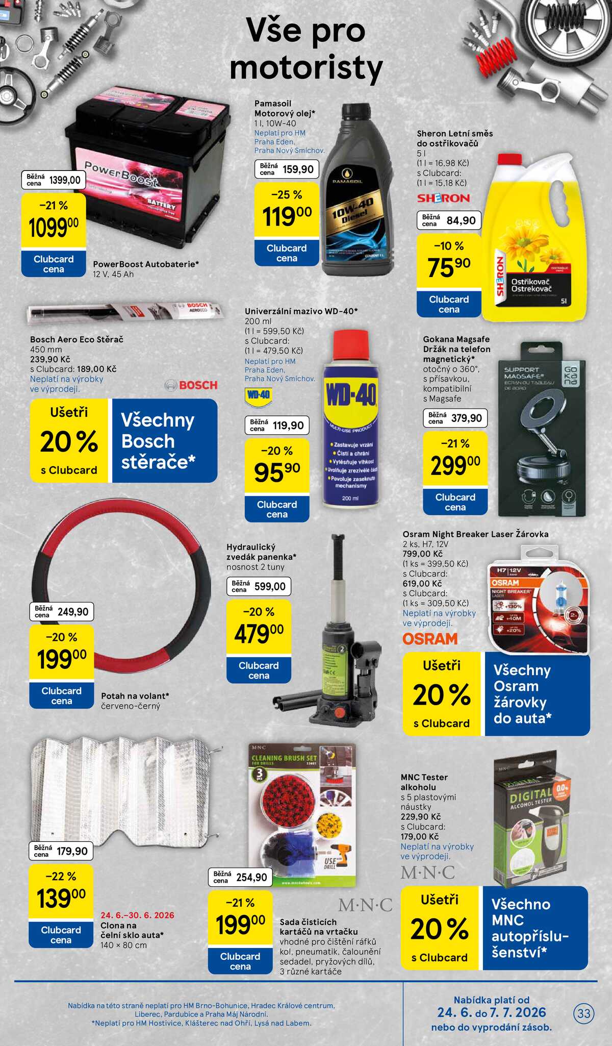 Tesco malé hypermarkety od 24.6. do 30.6.2026 strana 33