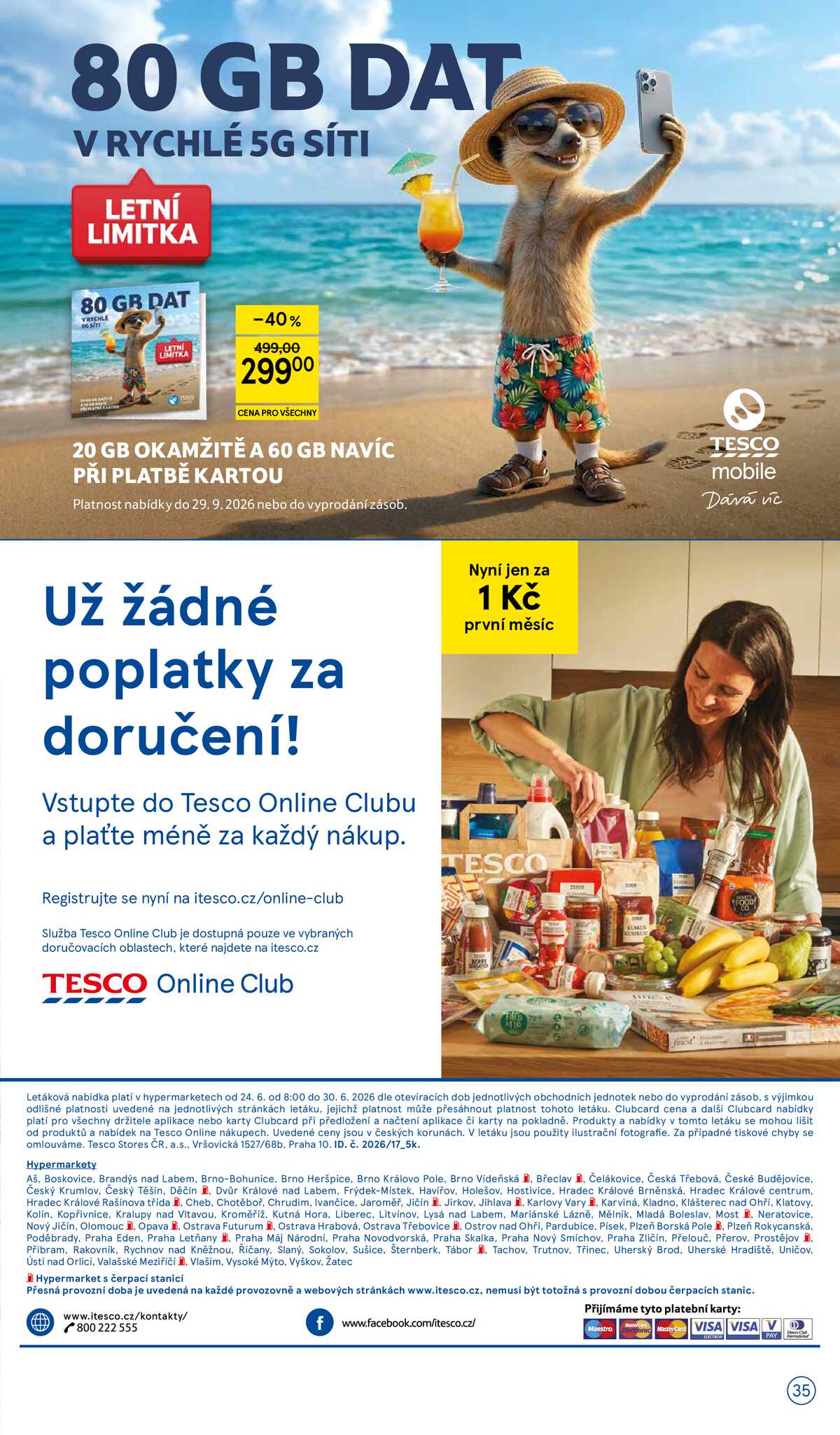 Tesco malé hypermarkety od 24.6. do 30.6.2026 strana 35