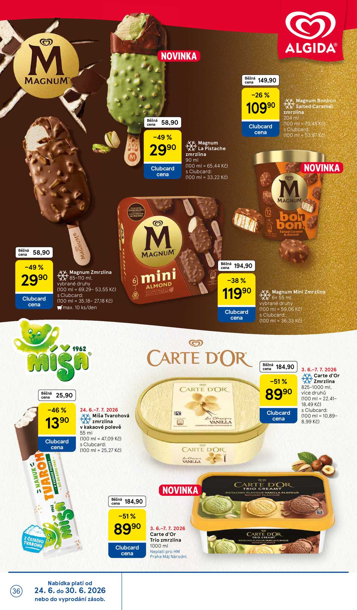 Tesco malé hypermarkety od 24.6. do 30.6.2026 strana 36