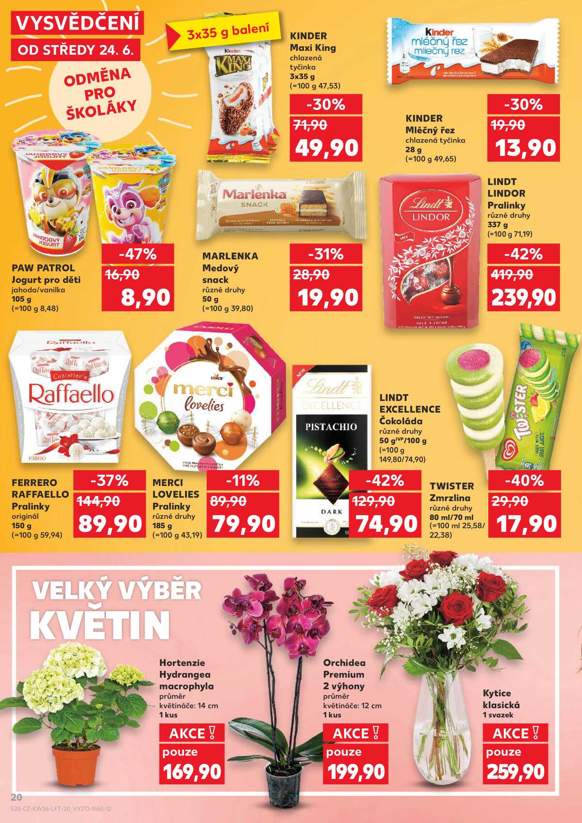 Kaufland 24.6. - 30.6. - Kaufland - Prachatice strana 20