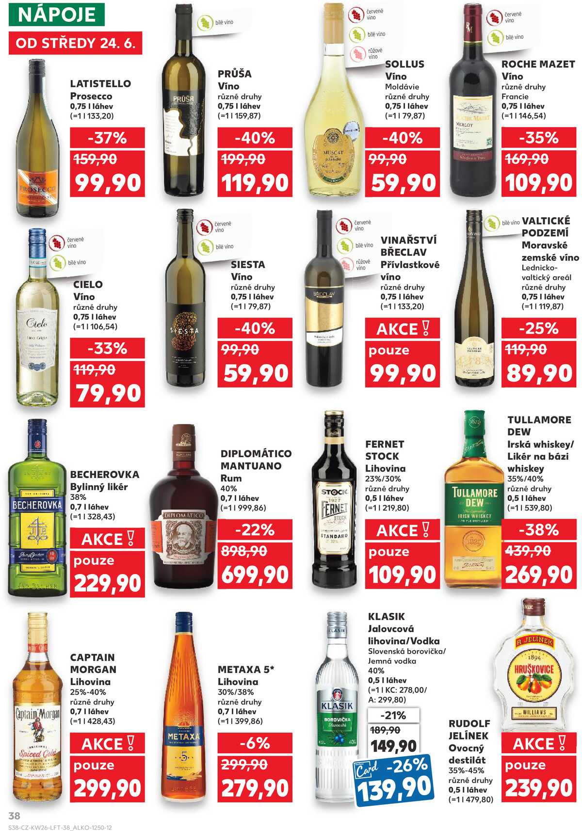 Kaufland 24.6. - 30.6. - Kaufland - Prachatice strana 38