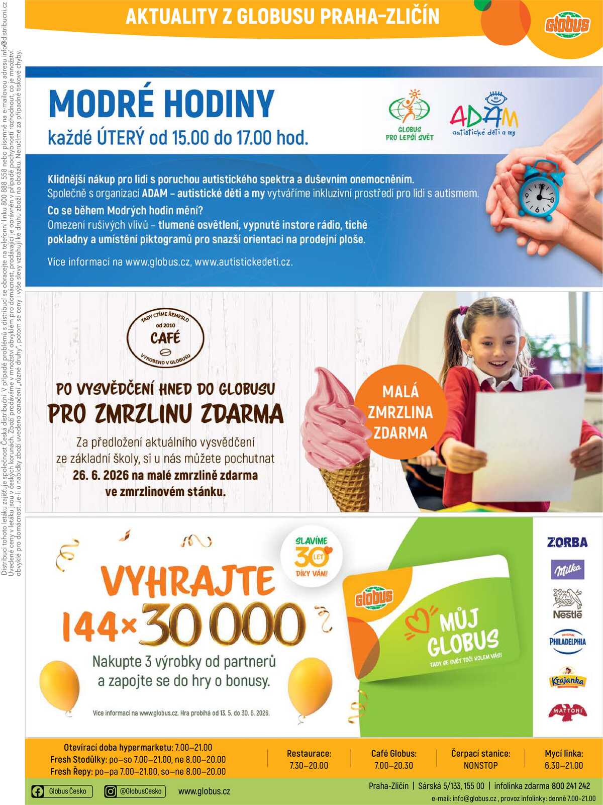 Akční leták Globus 24.6. - 30.6.2026 - Globus Praha - Zličín strana 34