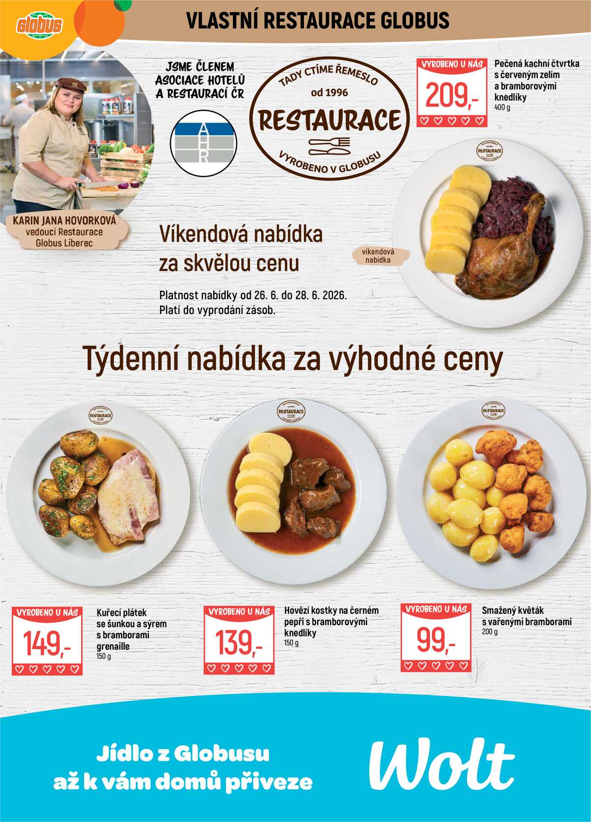 Akční leták Globus 24.6. - 30.6.2026 - Globus Liberec strana 7