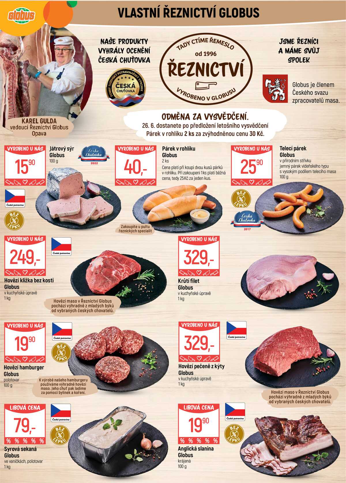 Akční leták Globus 24.6. - 30.6.2026 - Globus Opava strana 5