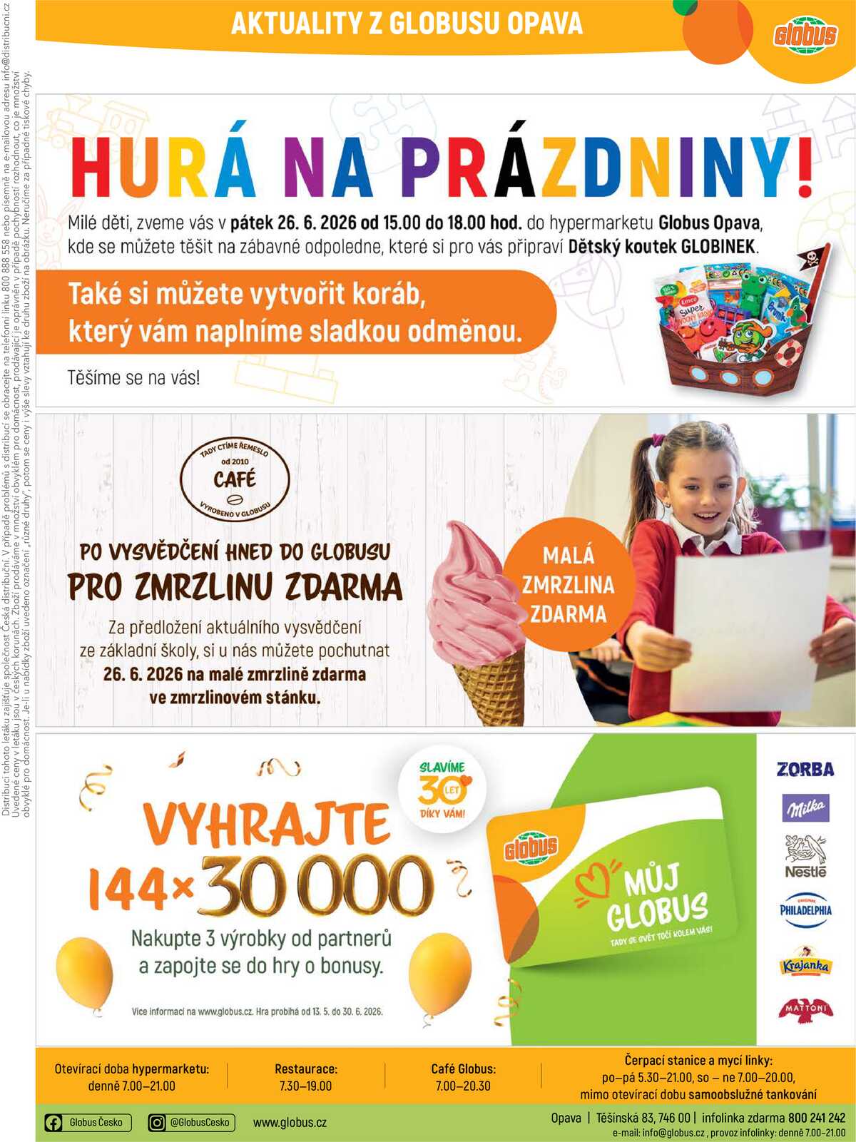 Akční leták Globus 24.6. - 30.6.2026 - Globus Opava strana 34