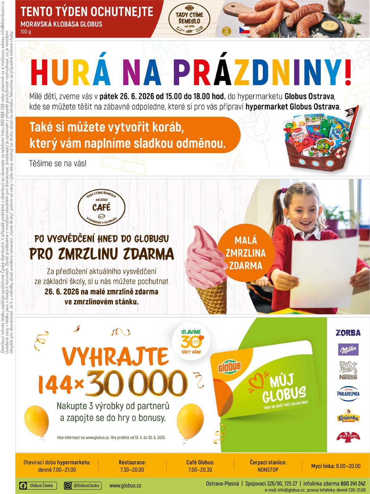 Akční leták Globus 24.6. - 30.6.2026 - Globus Ostrava strana 34