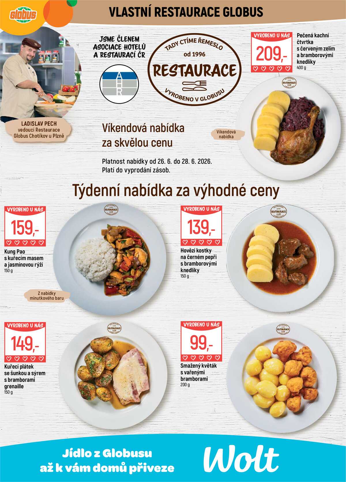 Akční leták Globus 24.6. - 30.6.2026 - Globus Chotíkov u Plzně strana 7