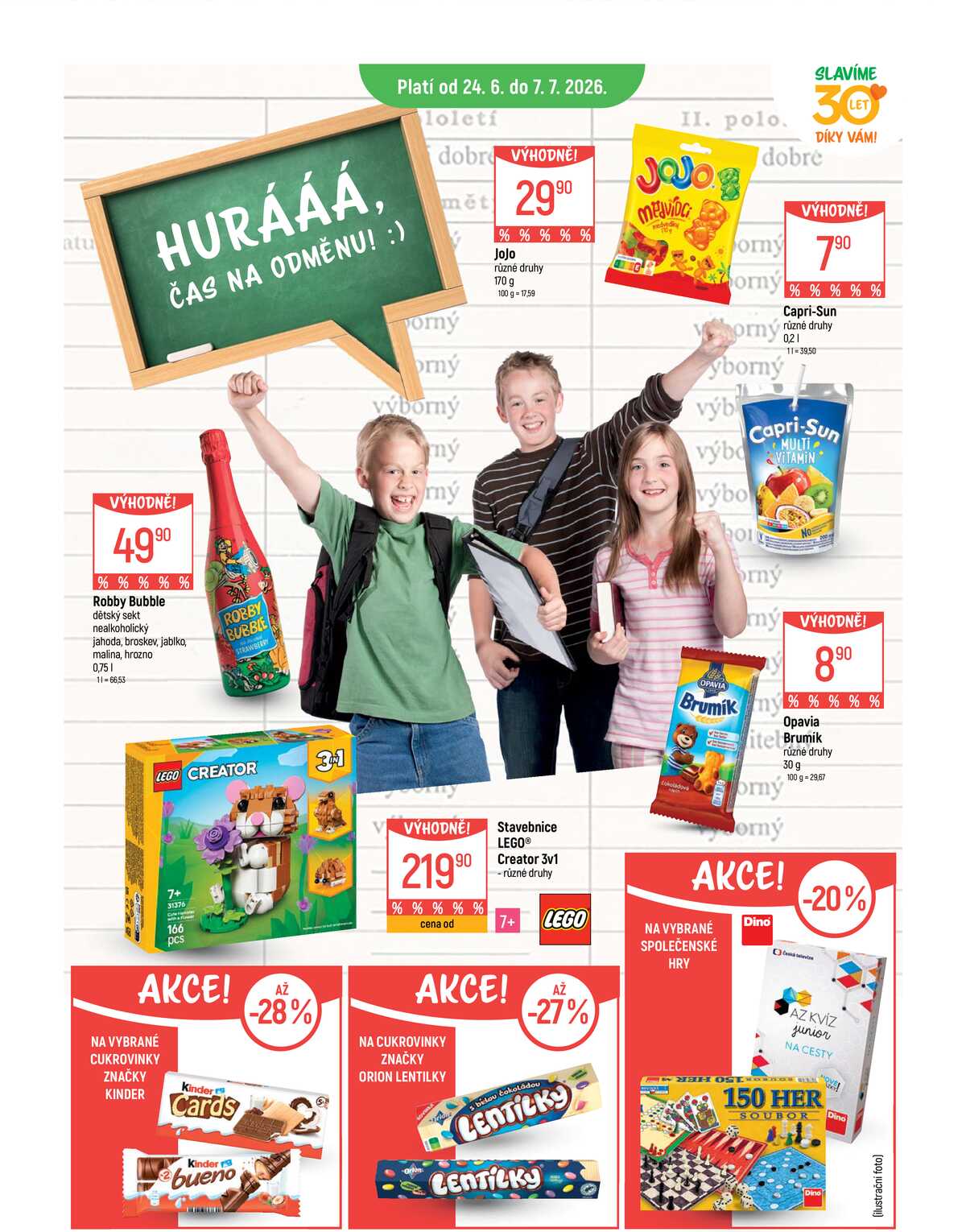 Akční leták Globus 24.6. - 7.7.2026 - Globus Praha - Štěrboholy strana 2