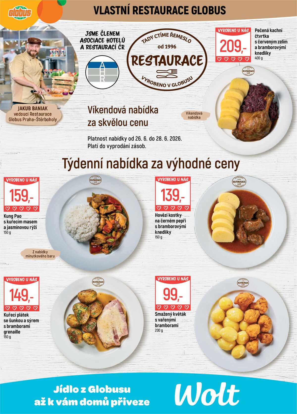 Akční leták Globus 24.6. - 30.6.2026 - Globus Praha - Štěrboholy strana 7