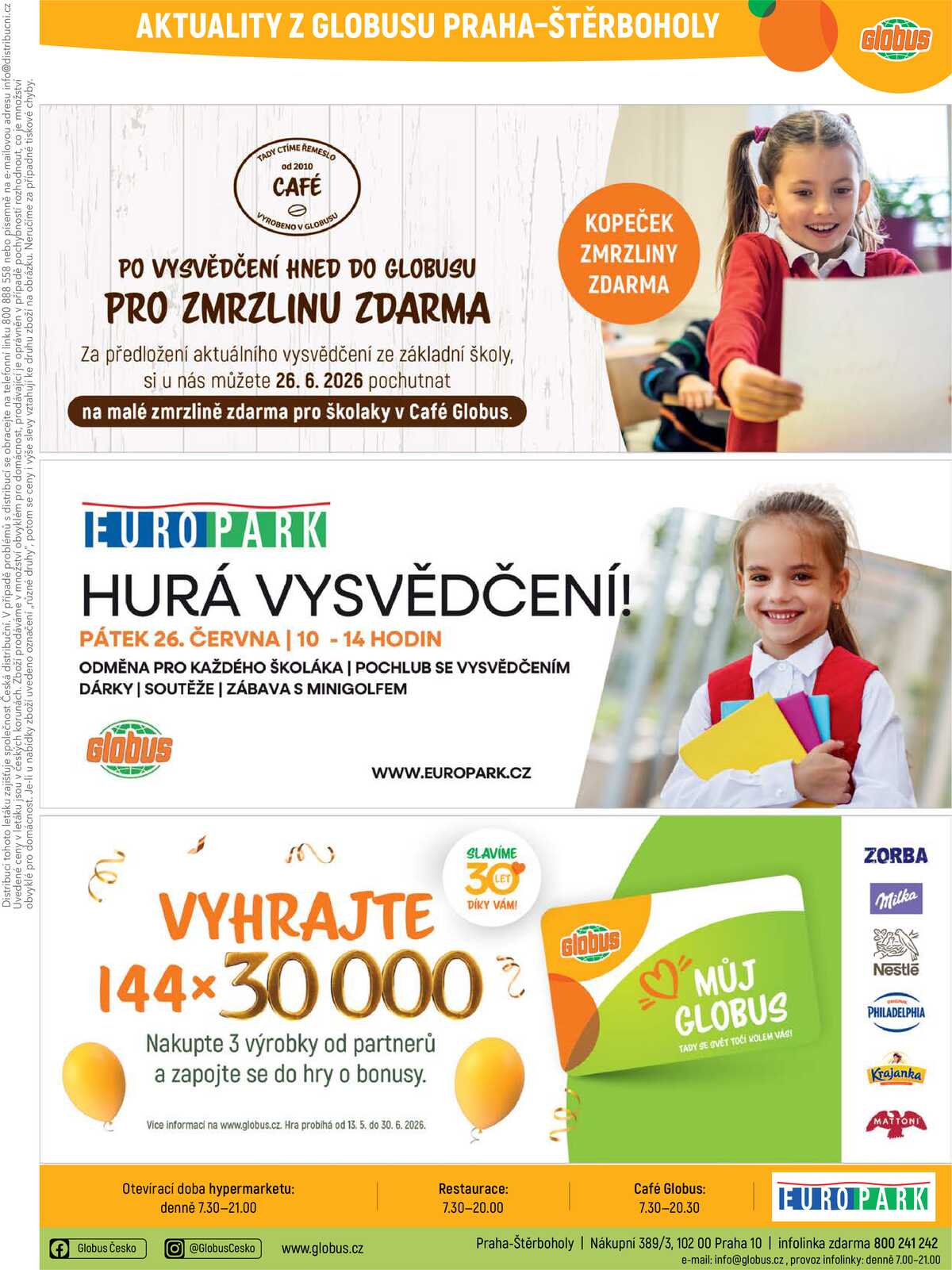 Akční leták Globus 24.6. - 30.6.2026 - Globus Praha - Štěrboholy strana 30