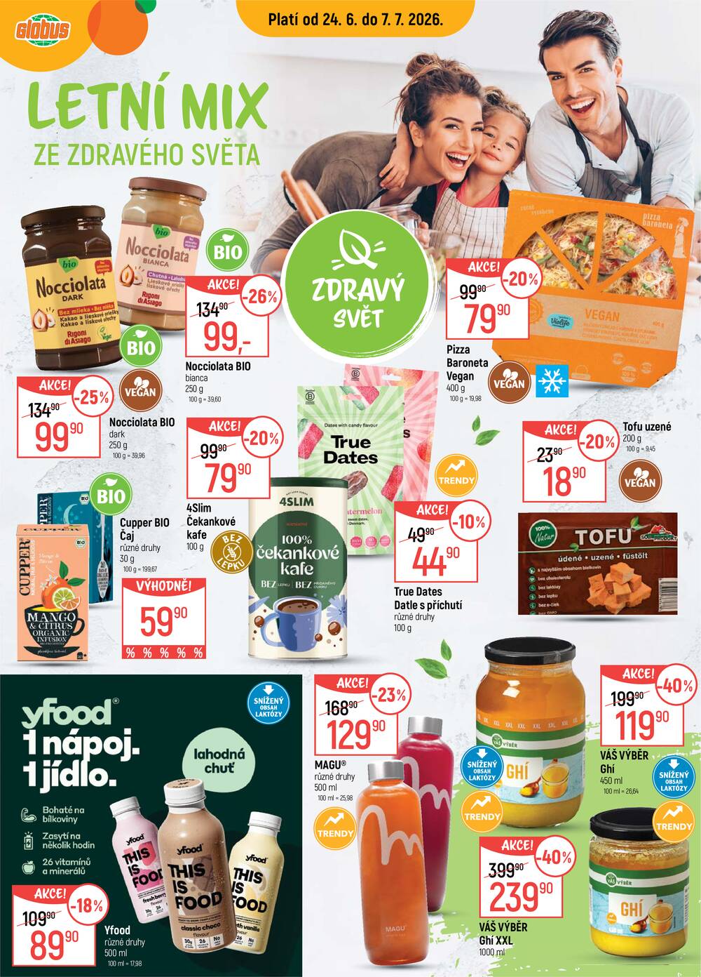 Akční leták Globus 24.6. - 30.6.2026 - Globus Praha - Štěrboholy