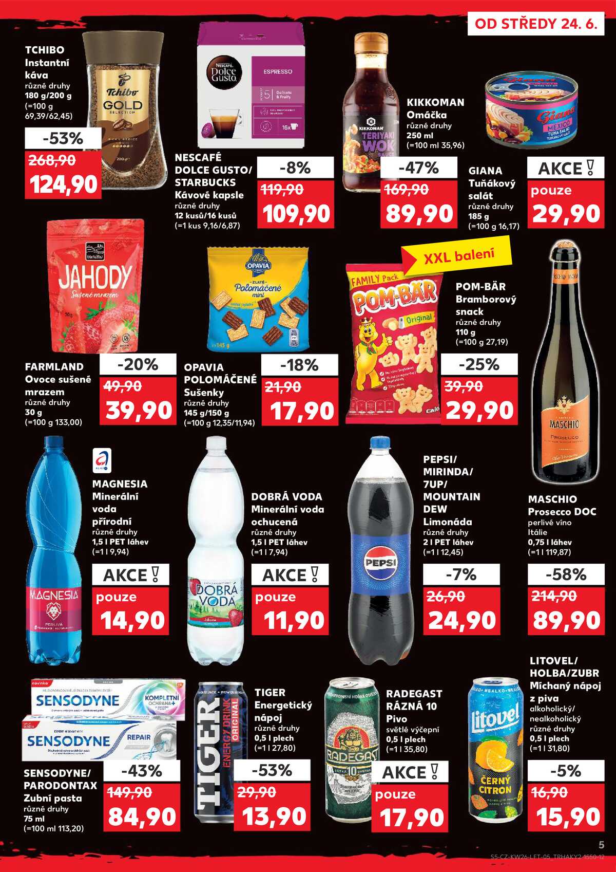 Kaufland 24.6. - 30.6. - Kaufland - Praha 4 (Michle) strana 5