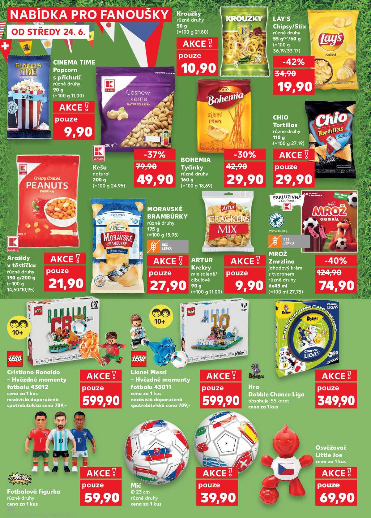 Kaufland 24.6. - 30.6. - Kaufland - Veselí nad Lužnicí - Budějovická strana 24