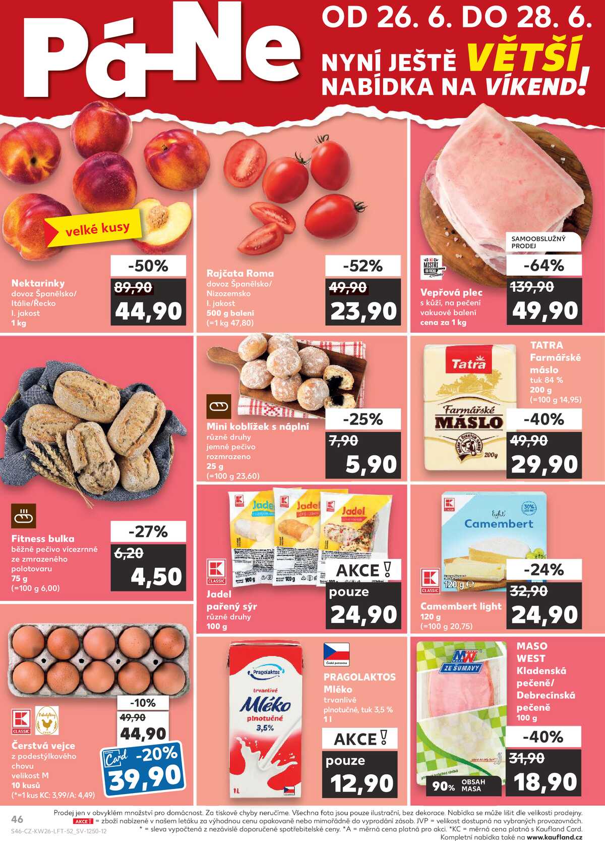 Kaufland 24.6. - 30.6. - Kaufland - Teplice strana 46