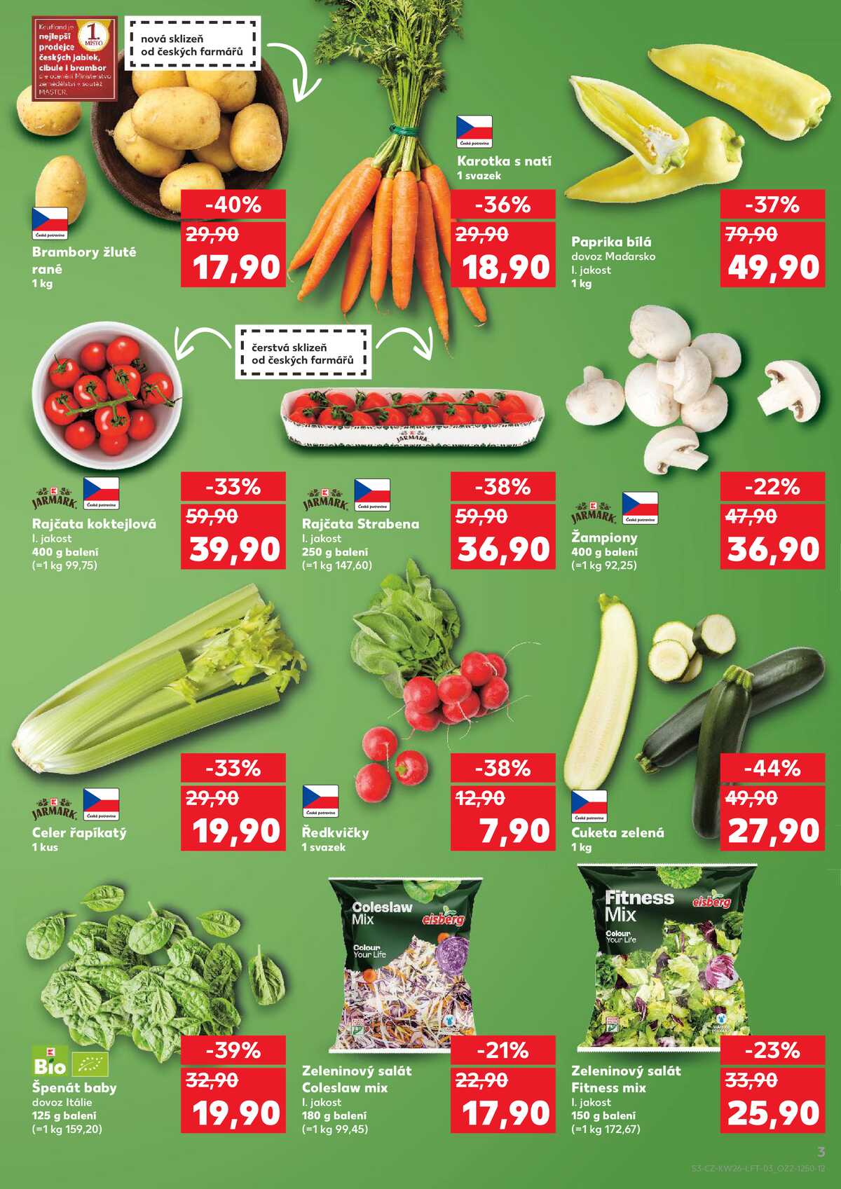 Kaufland 24.6. - 30.6. - Kaufland České Budějovice II - Milady Horákové strana 3