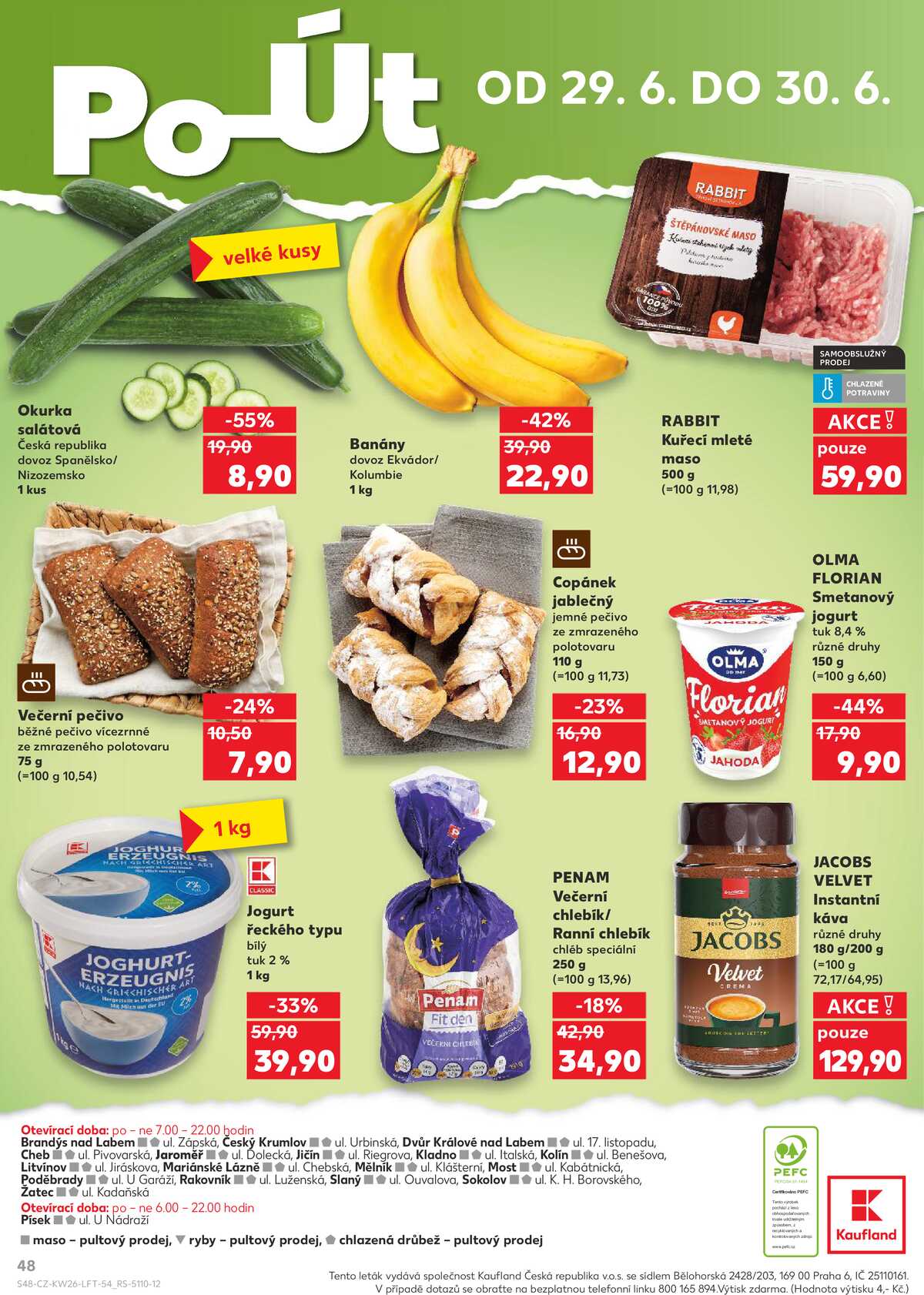 Kaufland 24.6. - 30.6. - Kaufland - Jičín strana 48