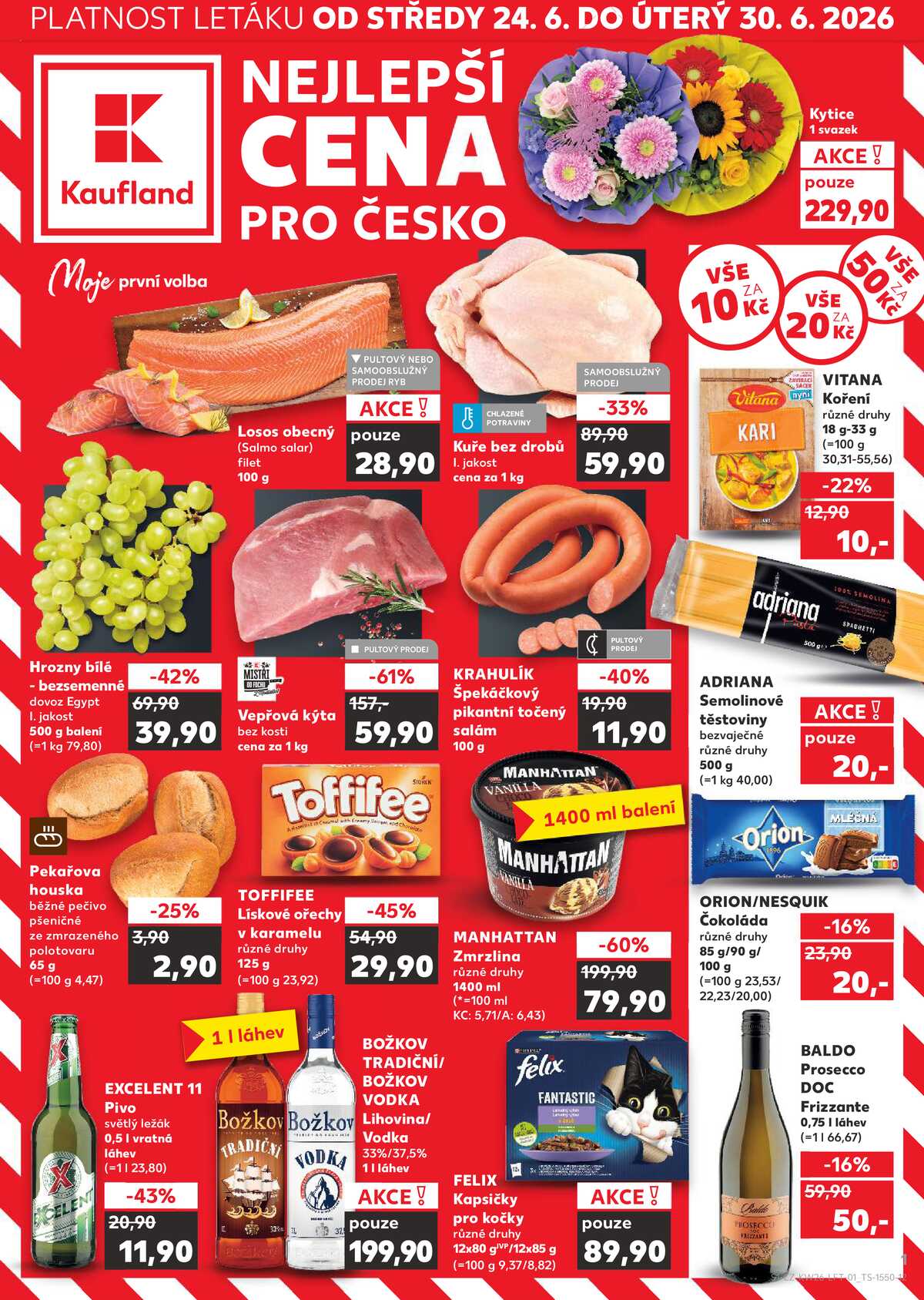 Kaufland 24.6. - 30.6. - Kaufland - Mohelnice strana 1