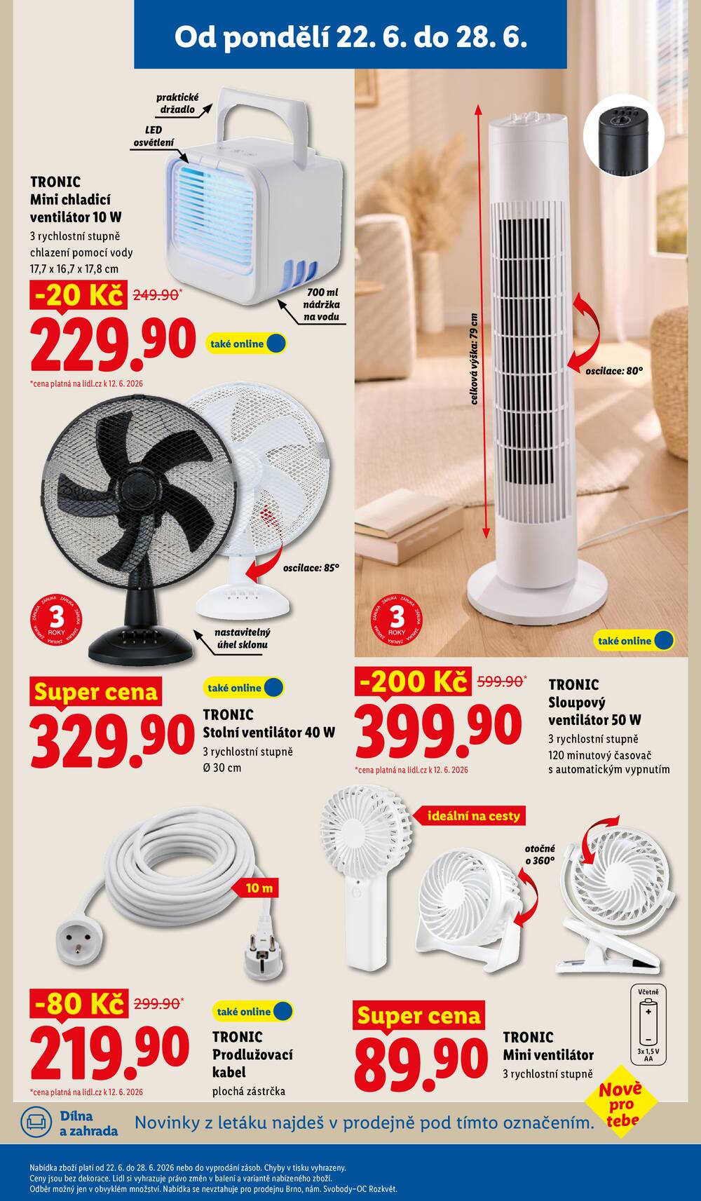 Leták Lidl - Lidl Spotřební zboží 22.6. - 28.6. - strana 13 Leták Lidl - Lidl Spotřební zboží 22.6. - 28.6. - strana 13