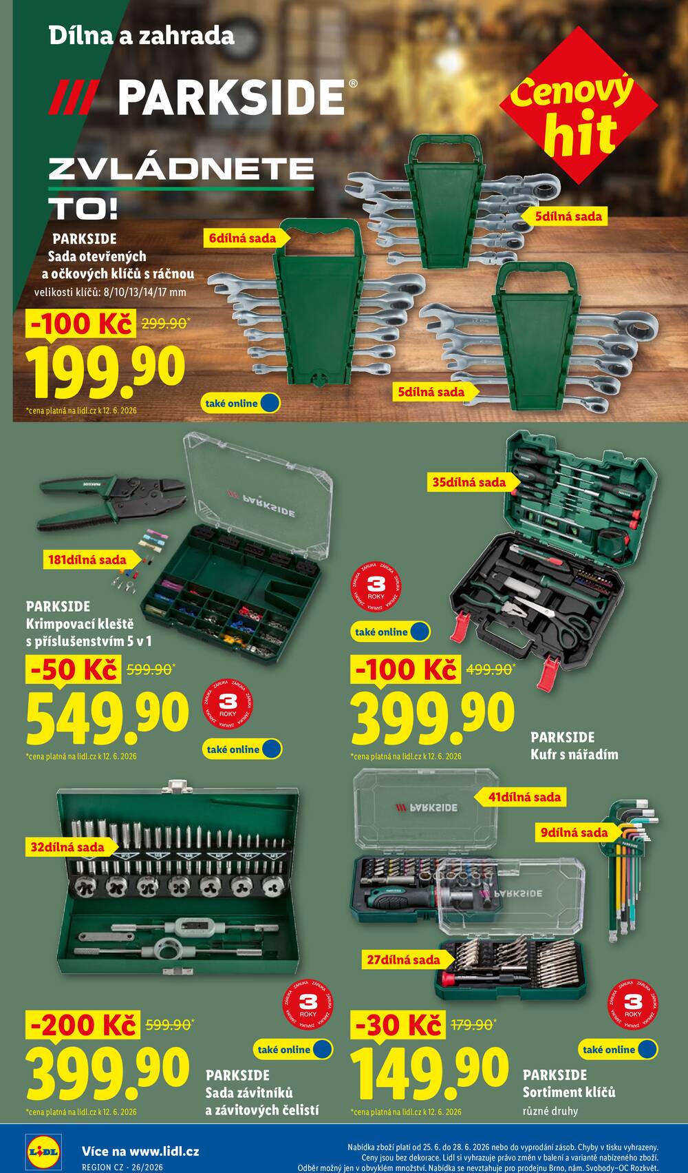 Lidl Čtvrtek od 25.6. do 28.6.2026