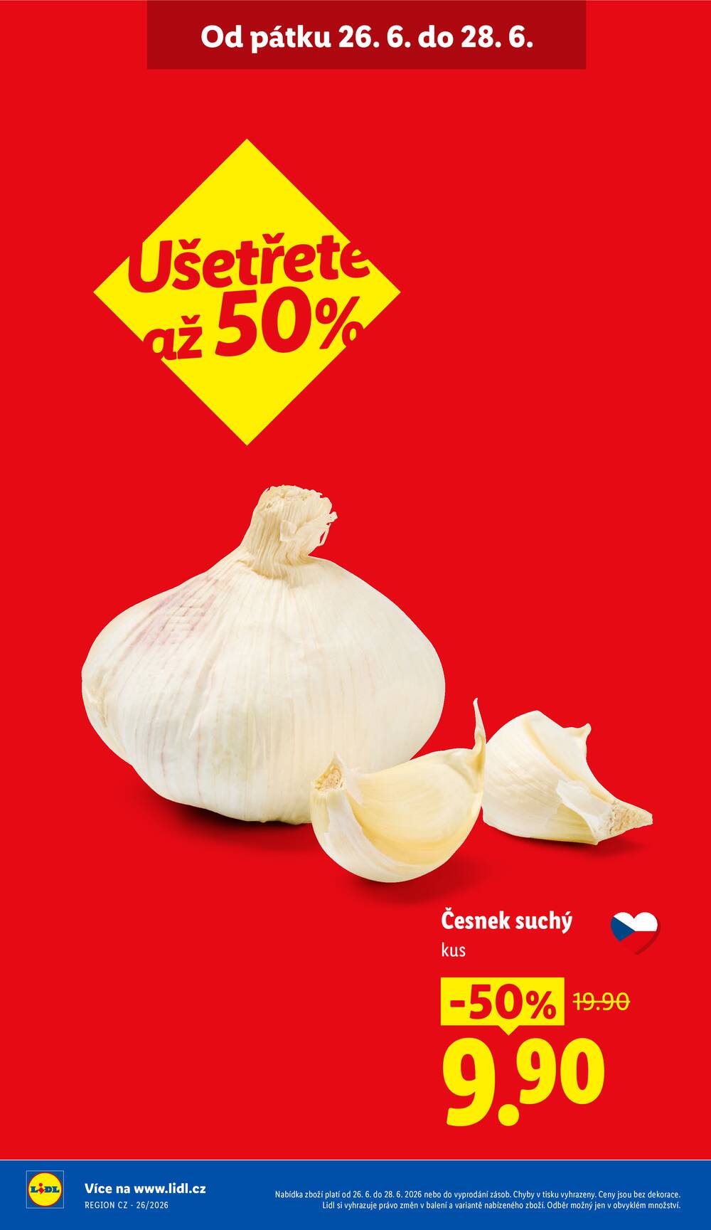 Lidl Čtvrtek od 25.6. do 28.6.2026