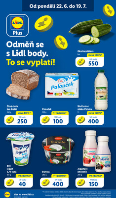 Lidl Čtvrtek od 25.6. do 28.6.2026