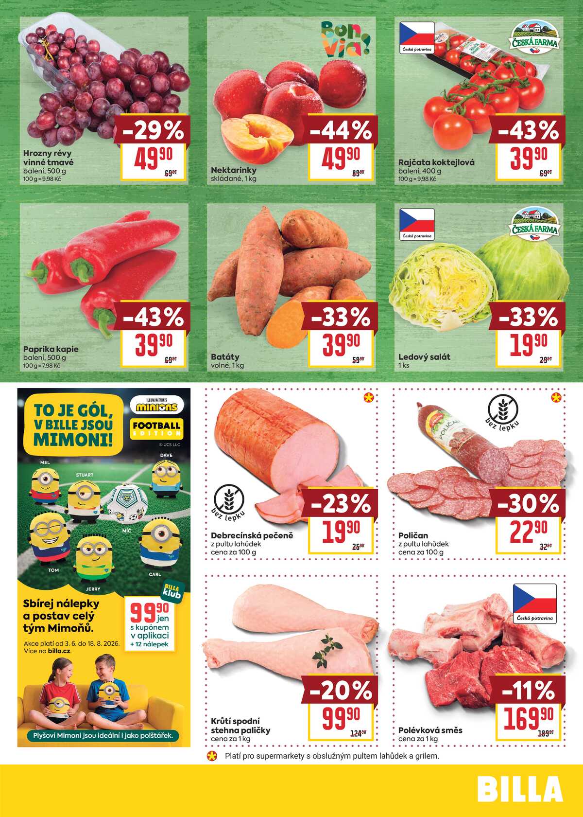 BILLA malý leták od 24.6. do 30.6.2026 strana 3