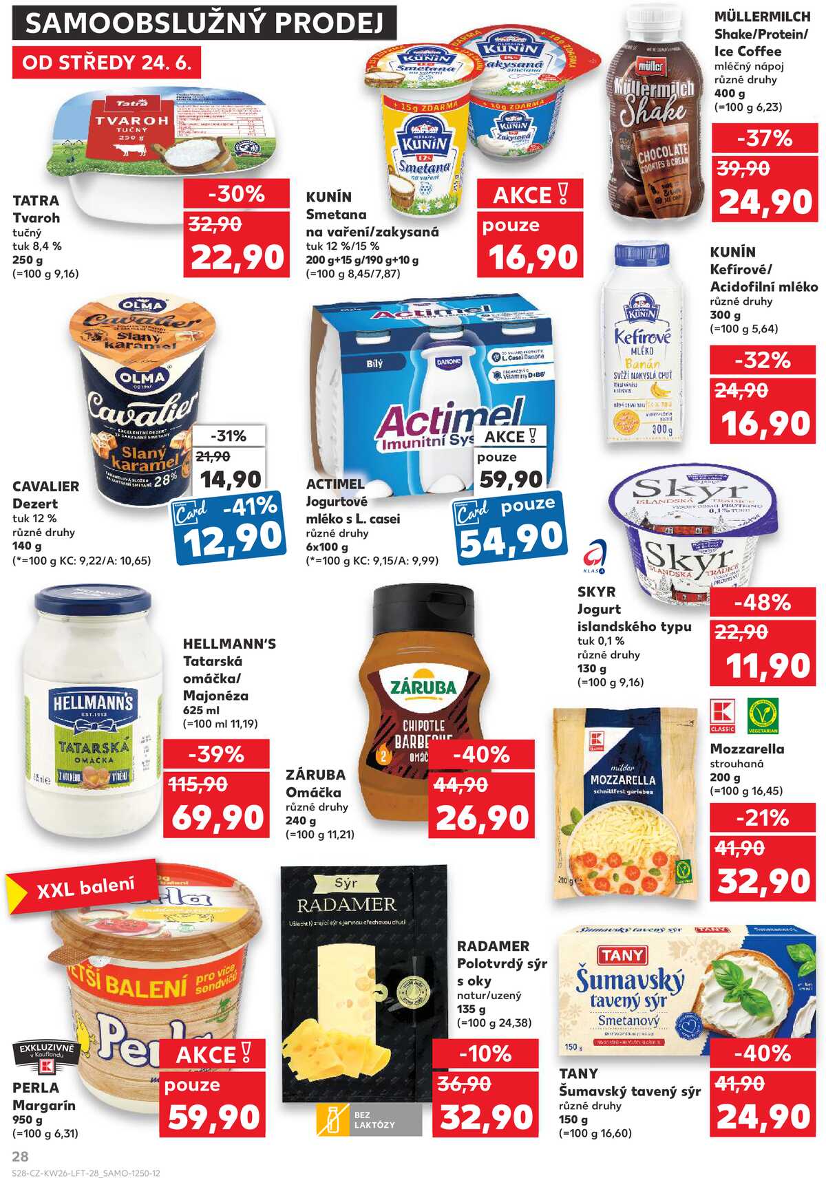 Kaufland 24.6. - 30.6. - Kaufland - Ostrava - Zábřeh strana 28