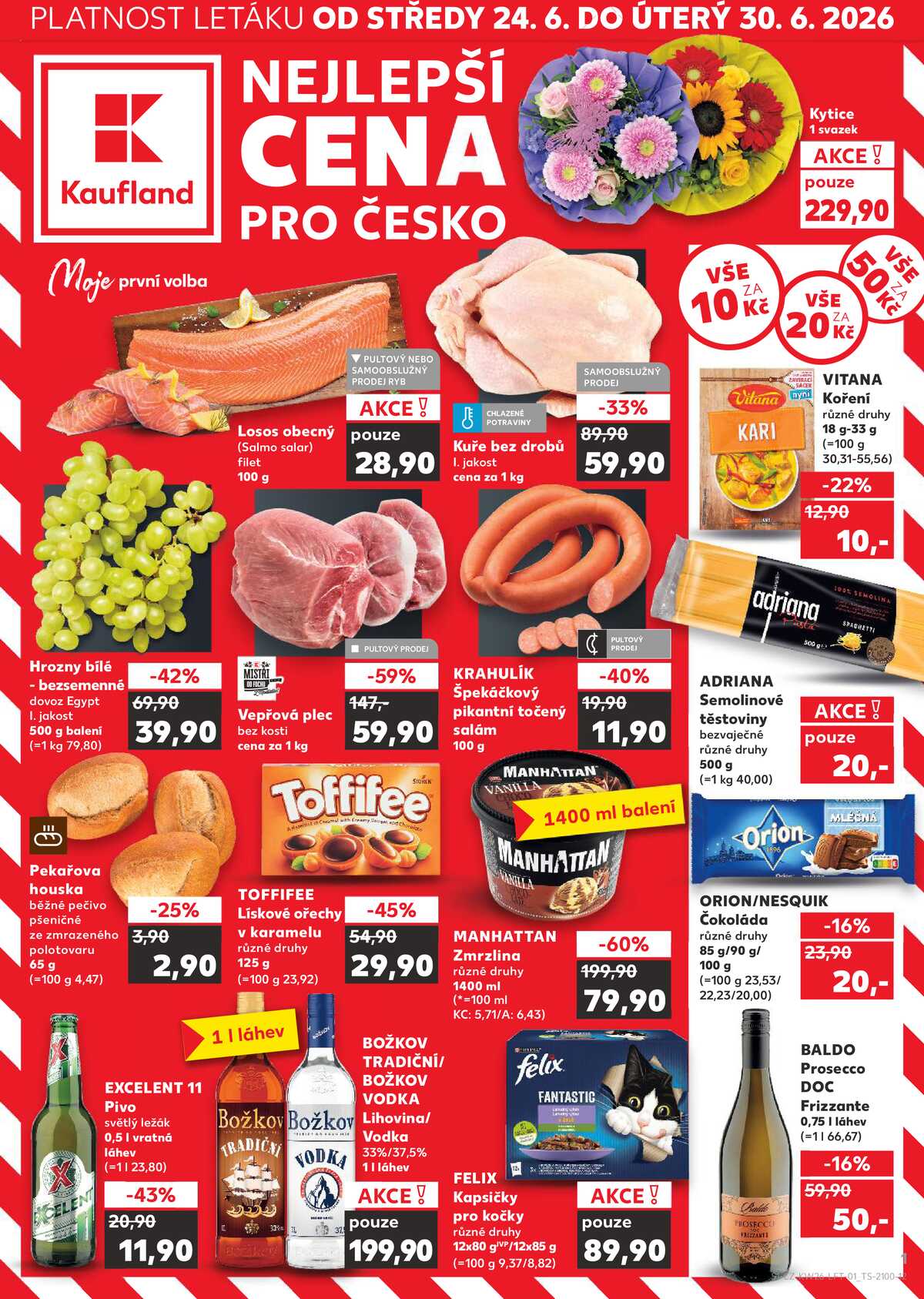 Kaufland 24.6. - 30.6. - Kaufland - Plzeň - Košutka strana 1