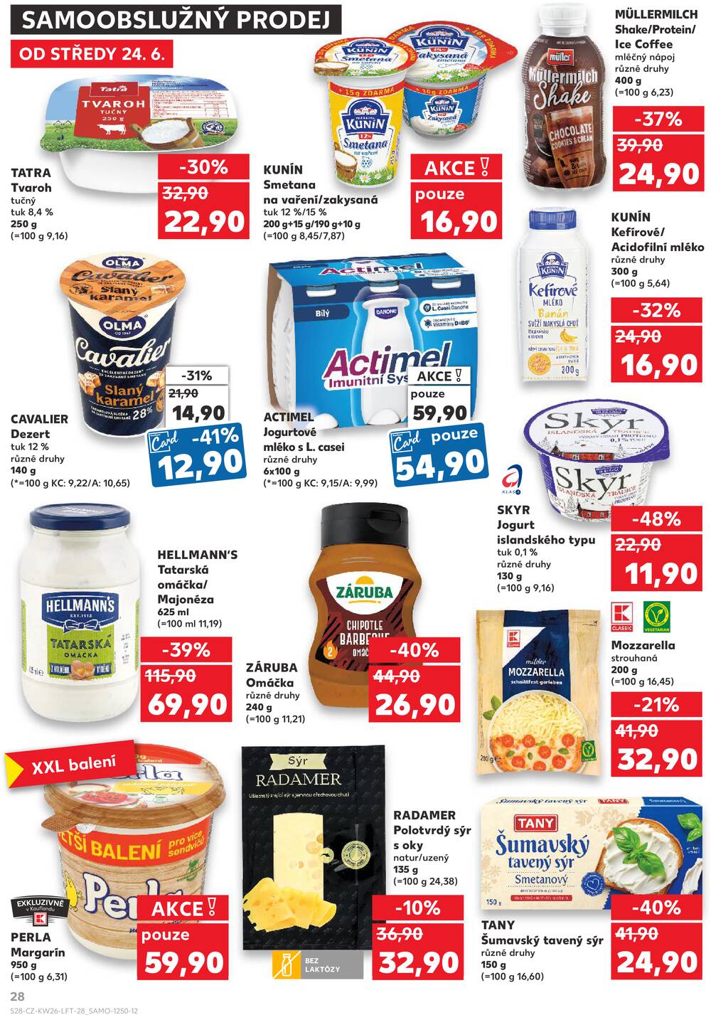 Kaufland 24.6. - 30.6. - Kaufland - Ústí nad Labem (Všebořická)