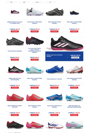 Intersport Kopačky a míče - 20. 6. 2026