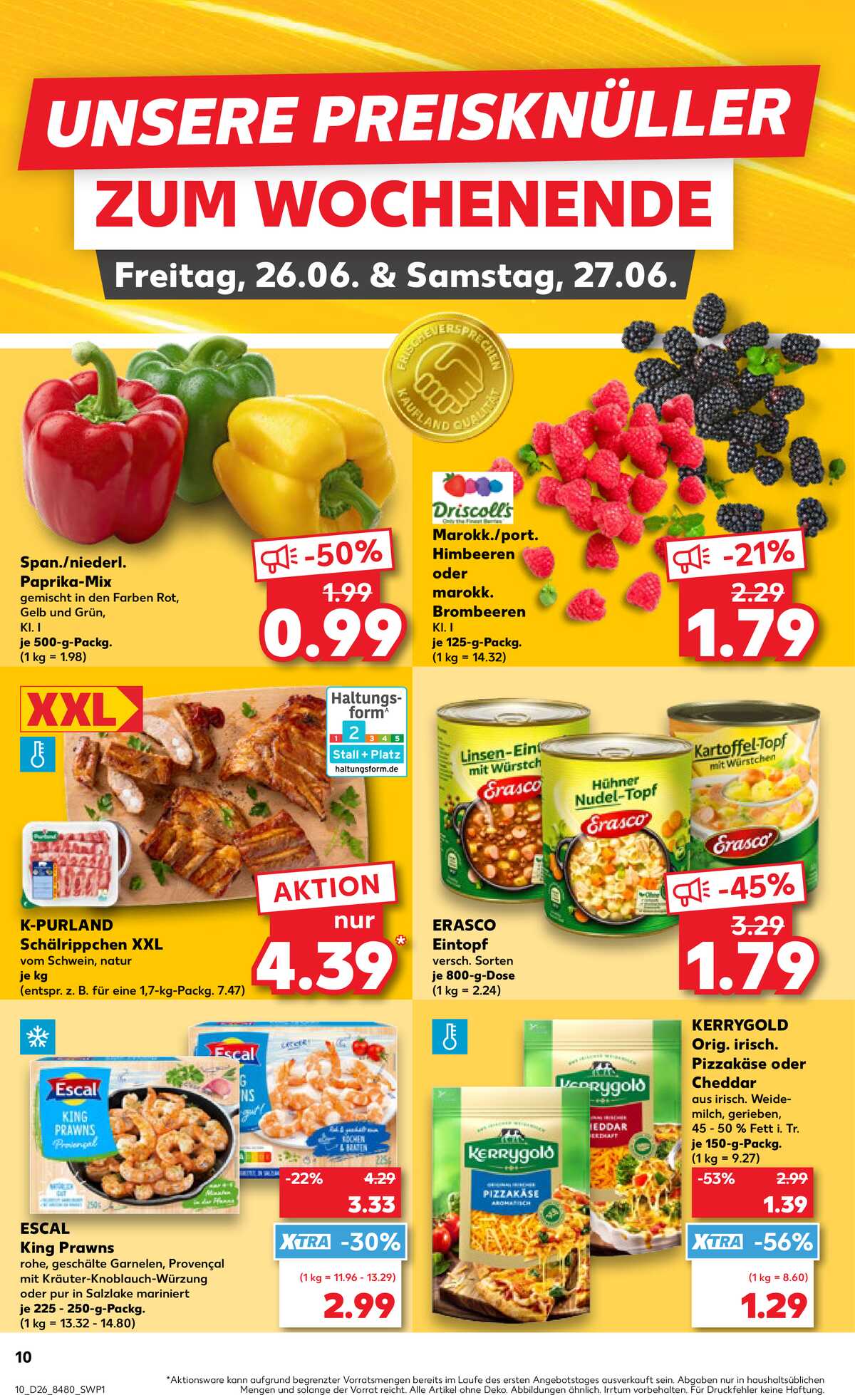 Leták Kaufland Německo 25.6.-1.7.2026 strana 10