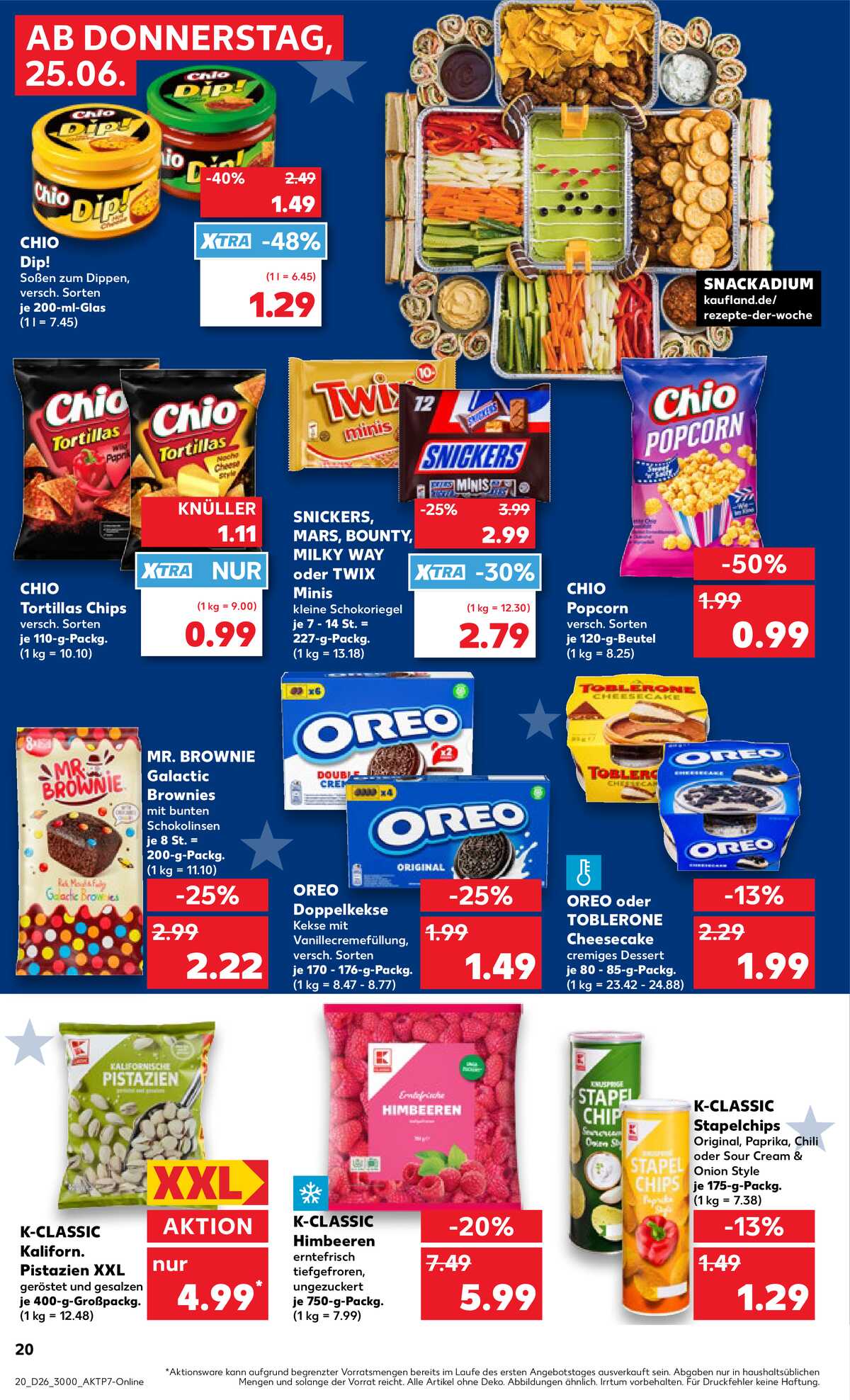 Leták Kaufland Německo 25.6.-1.7.2026 strana 20