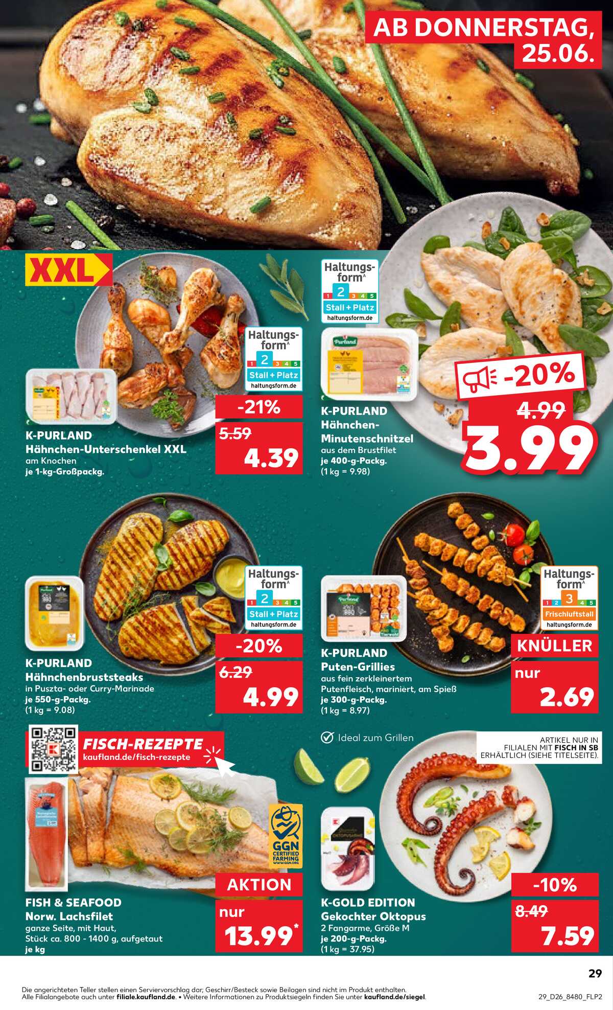 Leták Kaufland Německo 25.6.-1.7.2026 strana 29