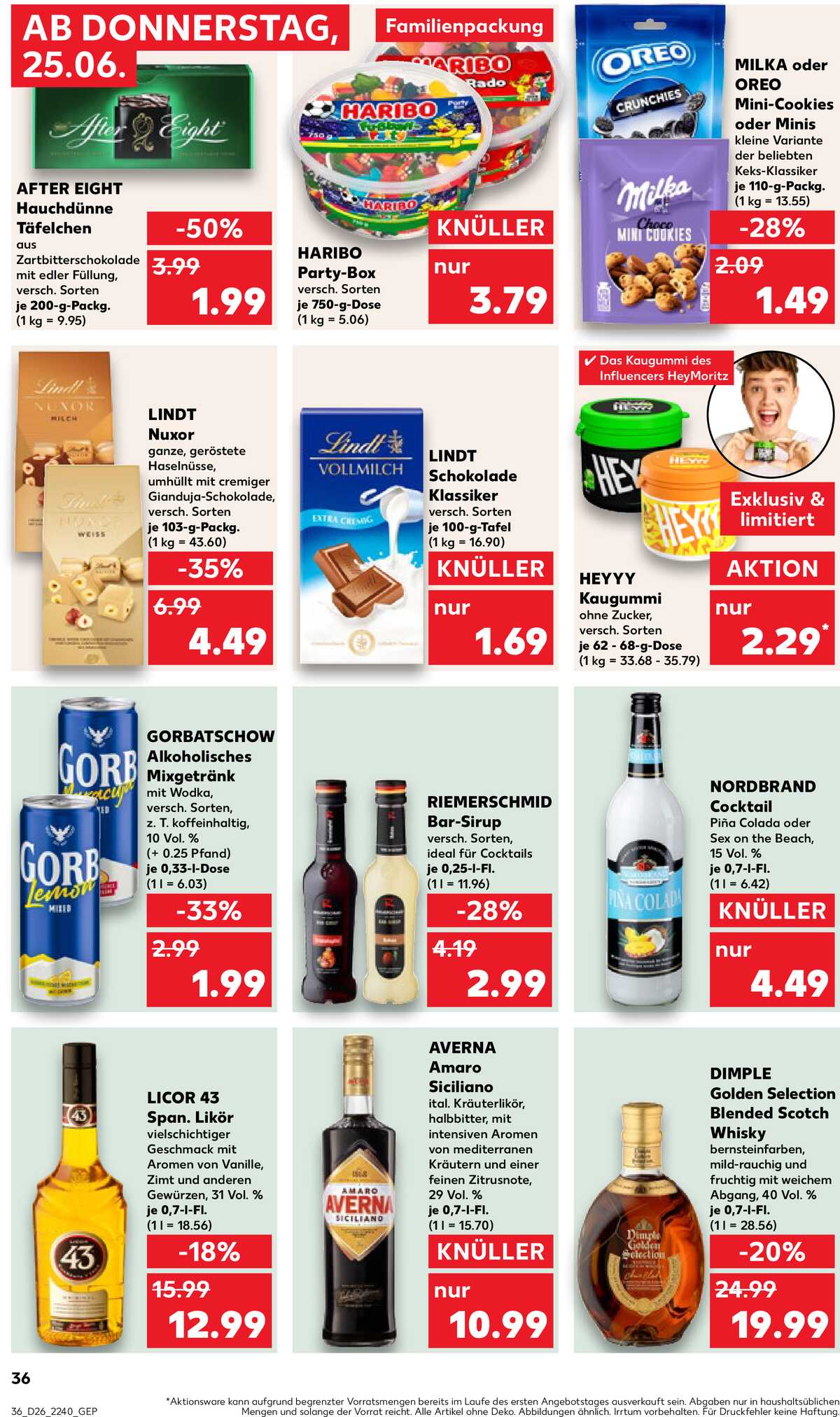 Leták Kaufland Německo 25.6.-1.7.2026 strana 36