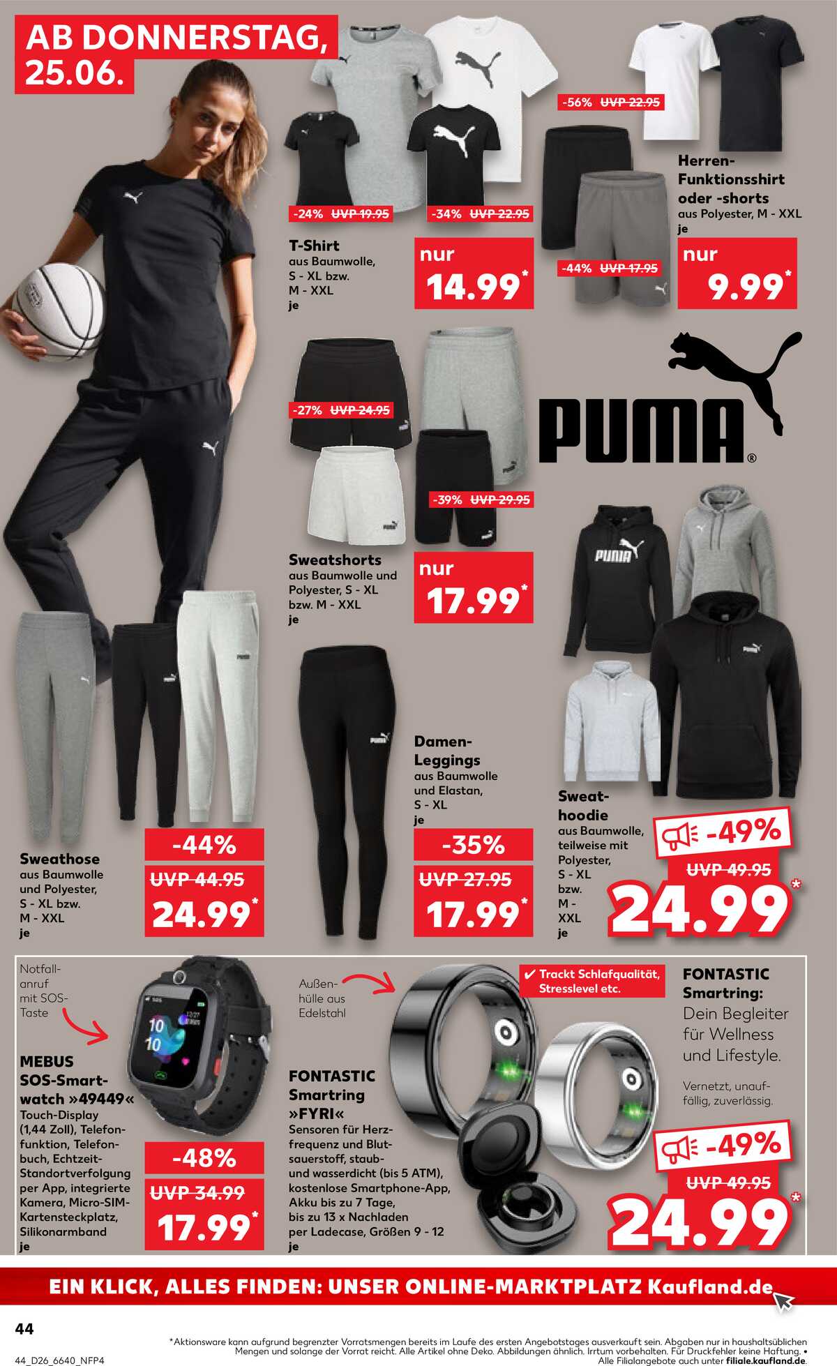 Leták Kaufland Německo 25.6.-1.7.2026 strana 44