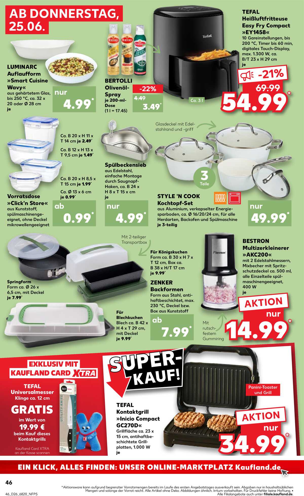 Leták Kaufland Německo 25.6.-1.7.2026 strana 46