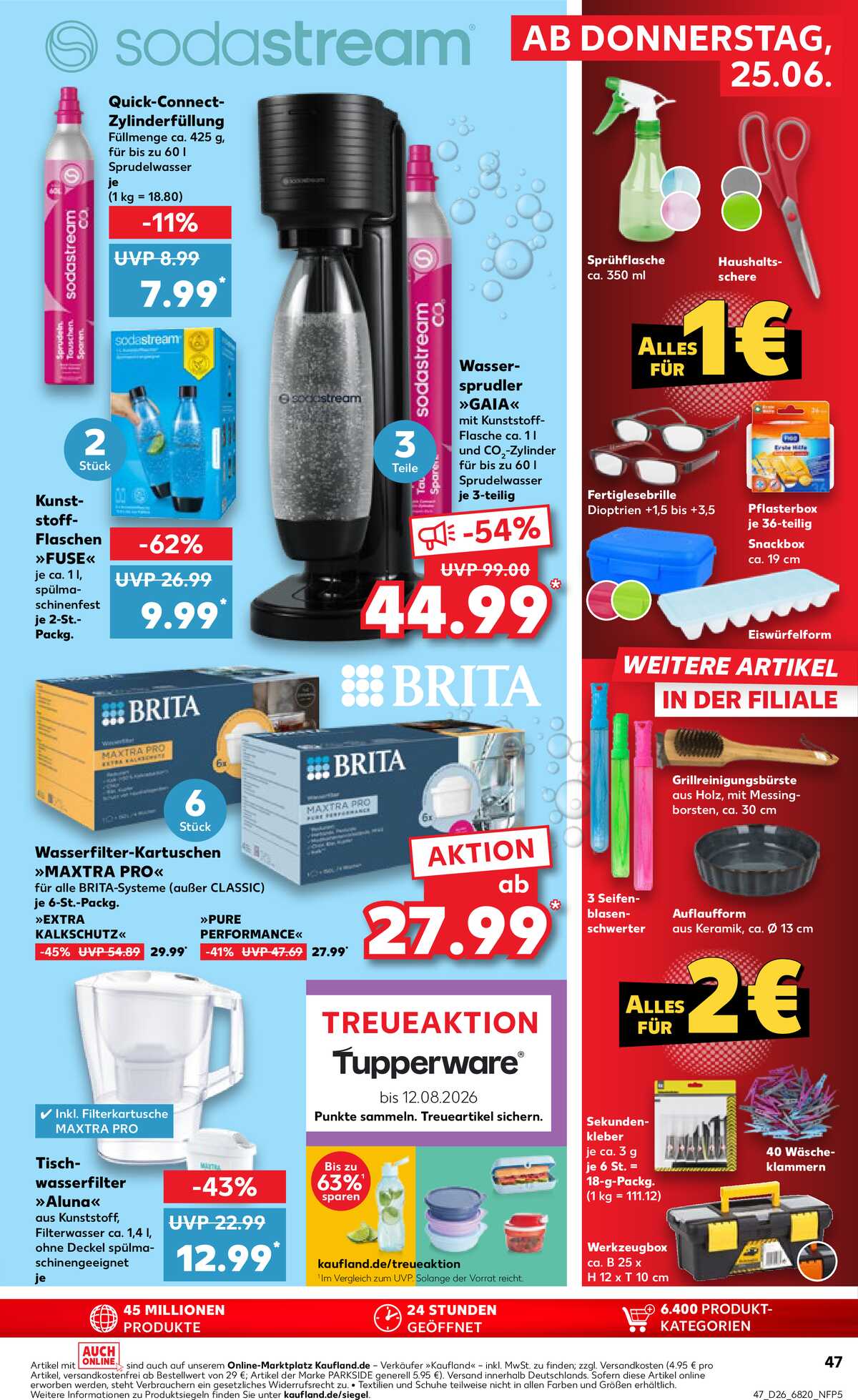 Leták Kaufland Německo 25.6.-1.7.2026 strana 47