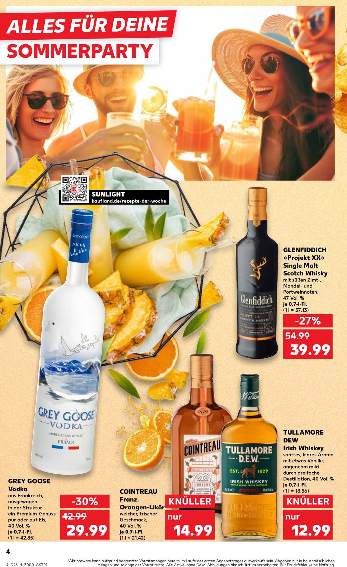 Leták Kaufland Německo 25.6.-1.7.2026 strana 4