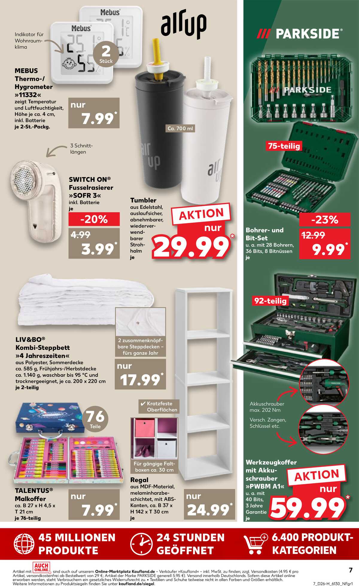 Leták Kaufland Německo 25.6.-1.7.2026 strana 7