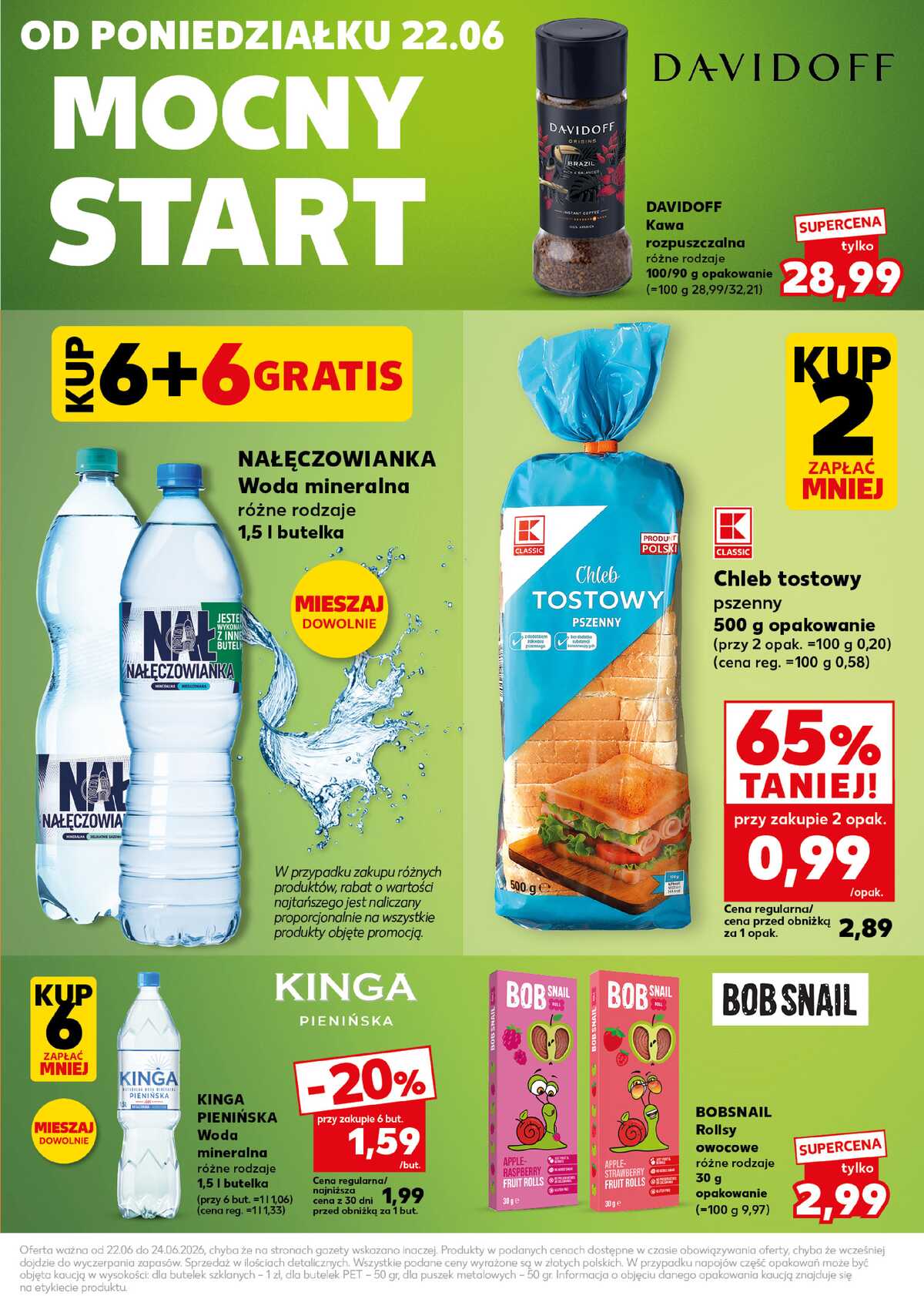 Leták Kaufland Polsko 22.6.-24.6.2026 - Silný start strana 3