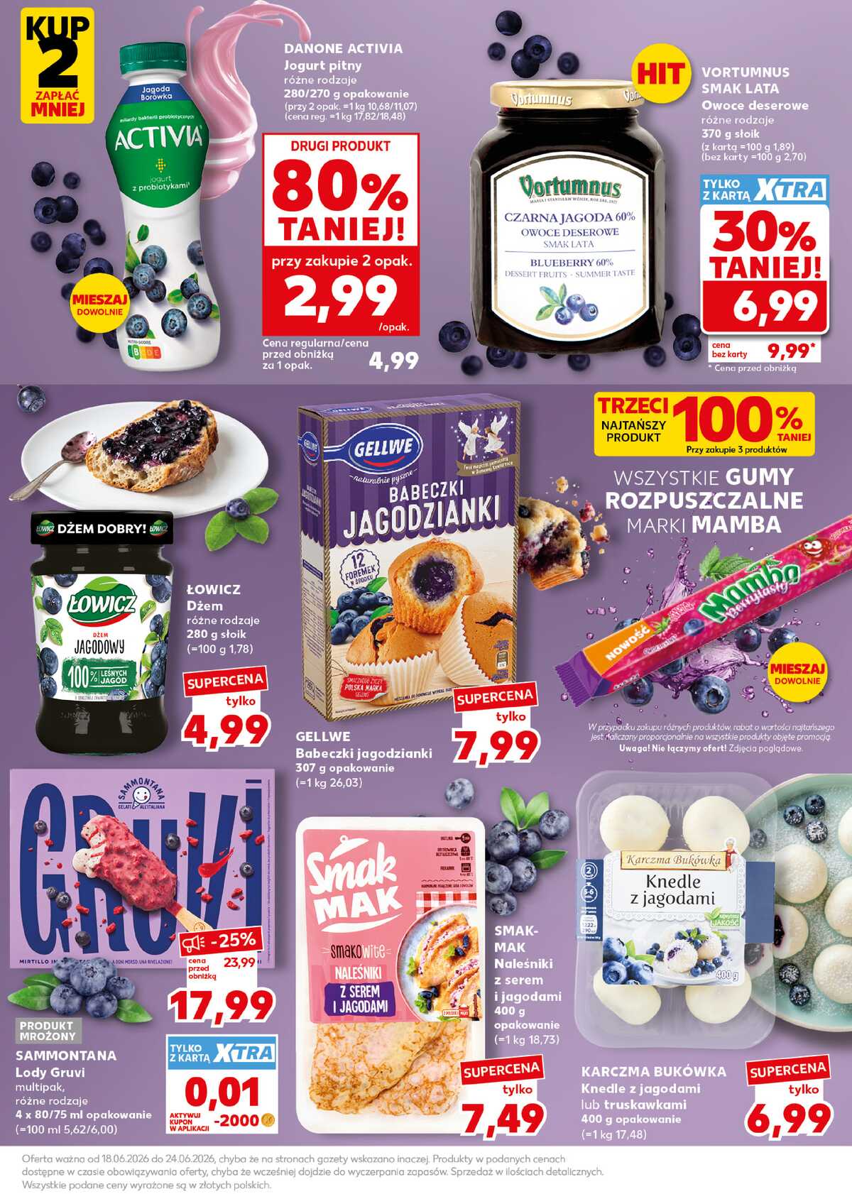 Leták Kaufland Polsko 22.6.-24.6.2026 - Silný start strana 17