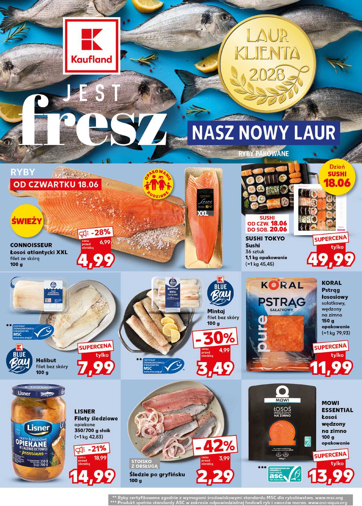 Leták Kaufland Polsko 22.6.-24.6.2026 - Silný start strana 18