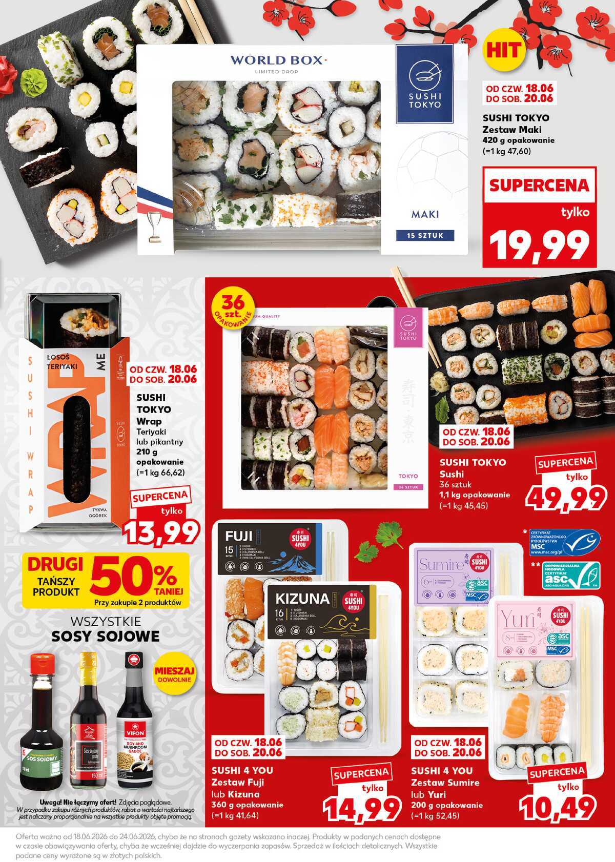 Leták Kaufland Polsko 22.6.-24.6.2026 - Silný start strana 23