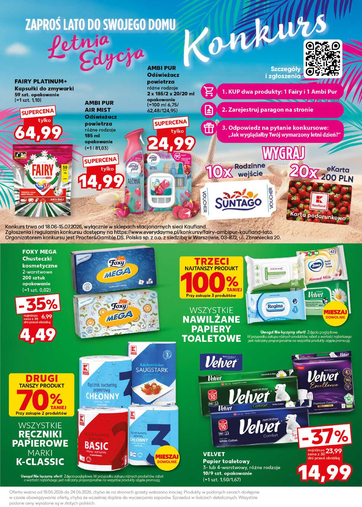Leták Kaufland Polsko 22.6.-24.6.2026 - Silný start strana 27